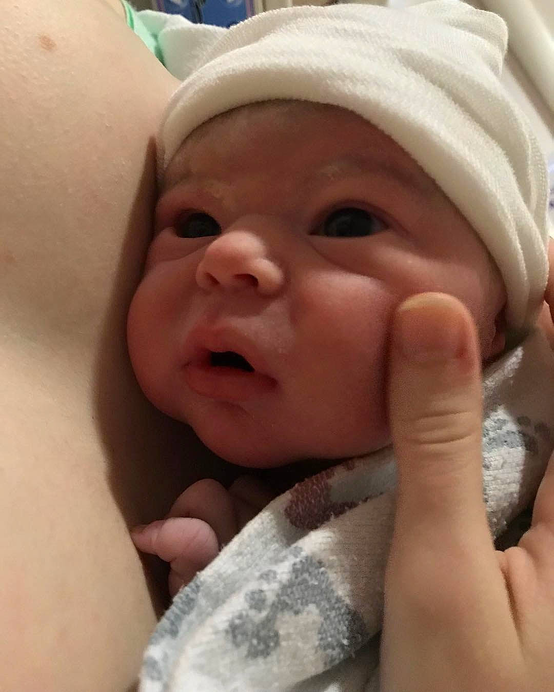 Scarlett Rose is registered to the contest to win money with this photo: cheek, child, childbirth, chin, close_up, ear, face, finger, forehead, hand, head, infant, lip, mouth, nail, nose, person, product, skin, thumb