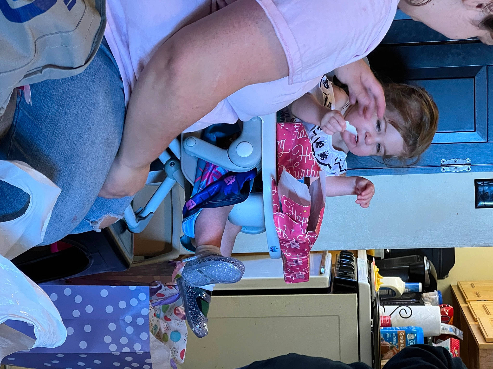 Blakelynn joined the competition — help win amazing prizes! blue, child, electric_blue, event, fun, happy, machine, pattern, person, purple, room, smile, tire, toddler, wheel