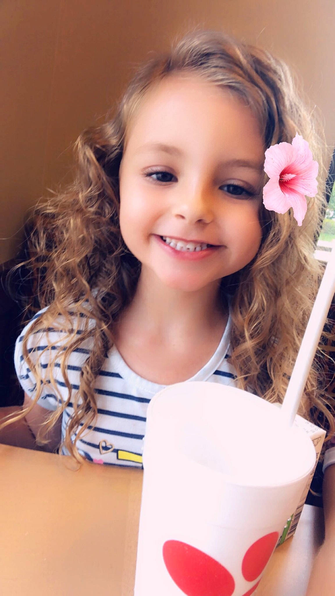 Avi is registered to the contest to win money with this photo: beauty, brown_hair, cheek, child, child_model, ear, face, facial_expression, fun, hair, hair_accessory, hairstyle, happy, joy, lip, long_hair, person, pigtail, skin, smile