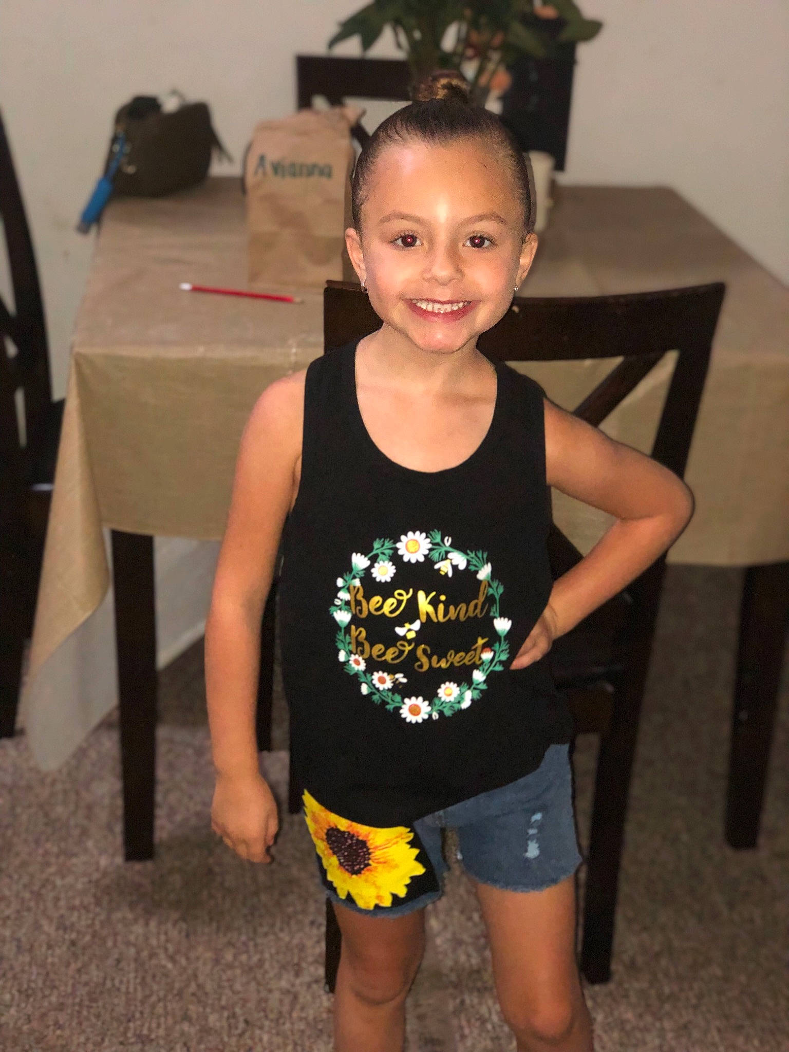 Avianna joined the competition — help win amazing prizes! child, clothing, joy, person, shoulder, sportswear, t_shirt