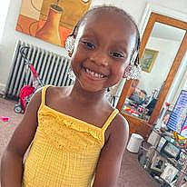 Qetsiyah is registered to the contest to win money with this photo: active_tank, chest, child, ear, flooring, fun, happy, iris, joy, laugh, neck, person, room, selfie, sleeve, sleeveless_shirt, smile, t_shirt, toddler, vest