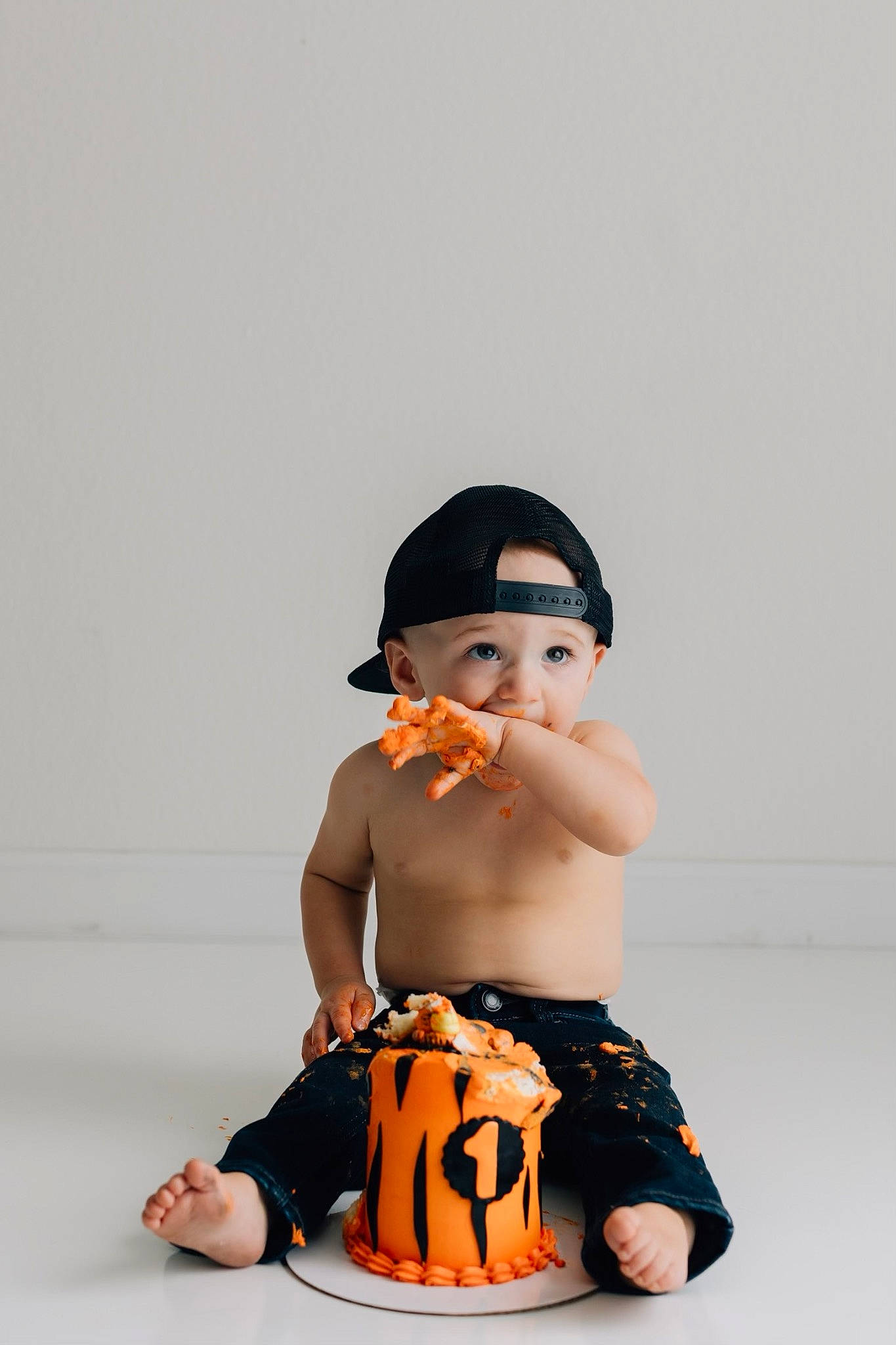 Jaxon joined the competition — help win amazing prizes! abdomen, action_figure, animation, baby, barechested, chest, doll, elbow, fictional_character, figurine, headwear, human_leg, navel, peach, person, sitting, sleeve, stomach, thigh, toy