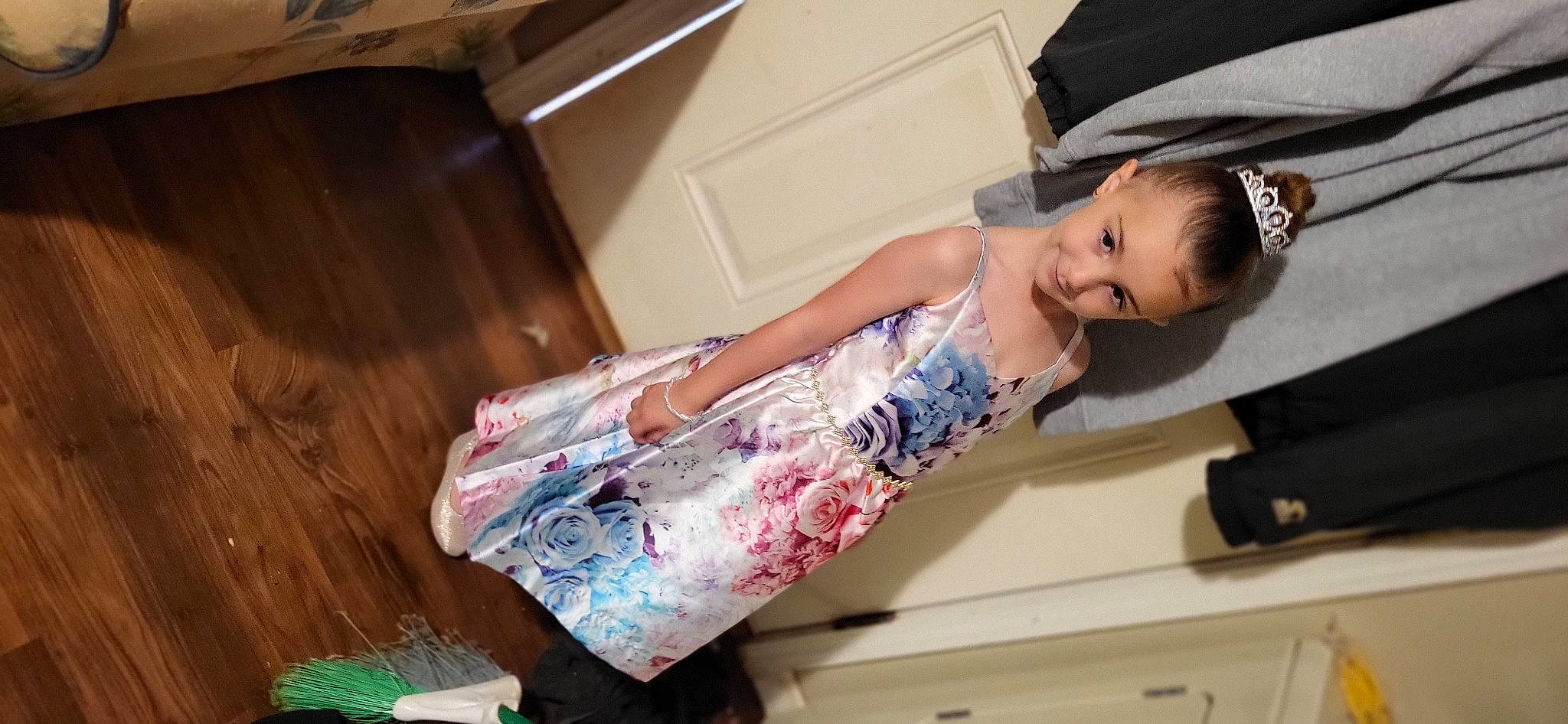 Lyric joined the competition — help win amazing prizes! box, cabinetry, child, drawer, fashion_design, flooring, fun, happy, hardwood, human_leg, joy, magenta, pattern, person, room, sitting, thigh, toddler, waist, wood