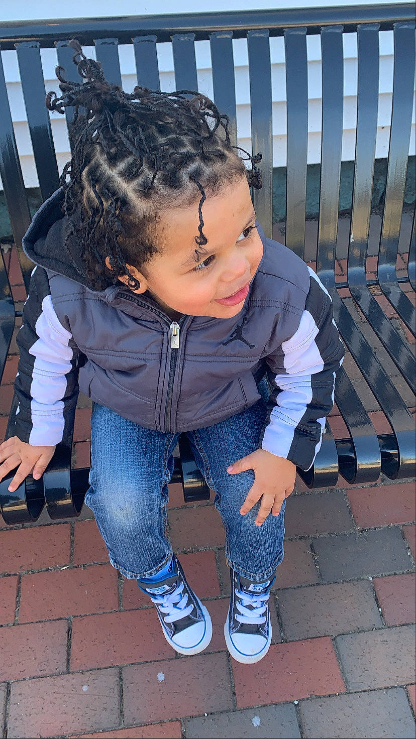 Jojo is registered to the contest to win money with this photo: baby_toddler_clothing, child, child_model, cool, denim, hair_accessory, hood, jacket, outdoor_shoe, person, product, shoe, sneakers, toddler, walking_shoe