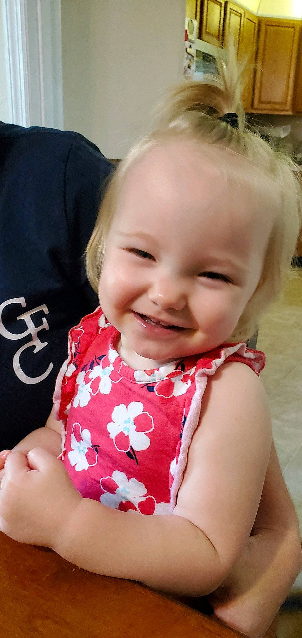 Ava Grace joined the competition — help win amazing prizes! baby_toddler_clothing, cheek, chin, ear, eye, eyebrow, eyelash, facial_expression, finger, gesture, hairstyle, happy, iris, joy, lip, mouth, neck, nose, person, skin