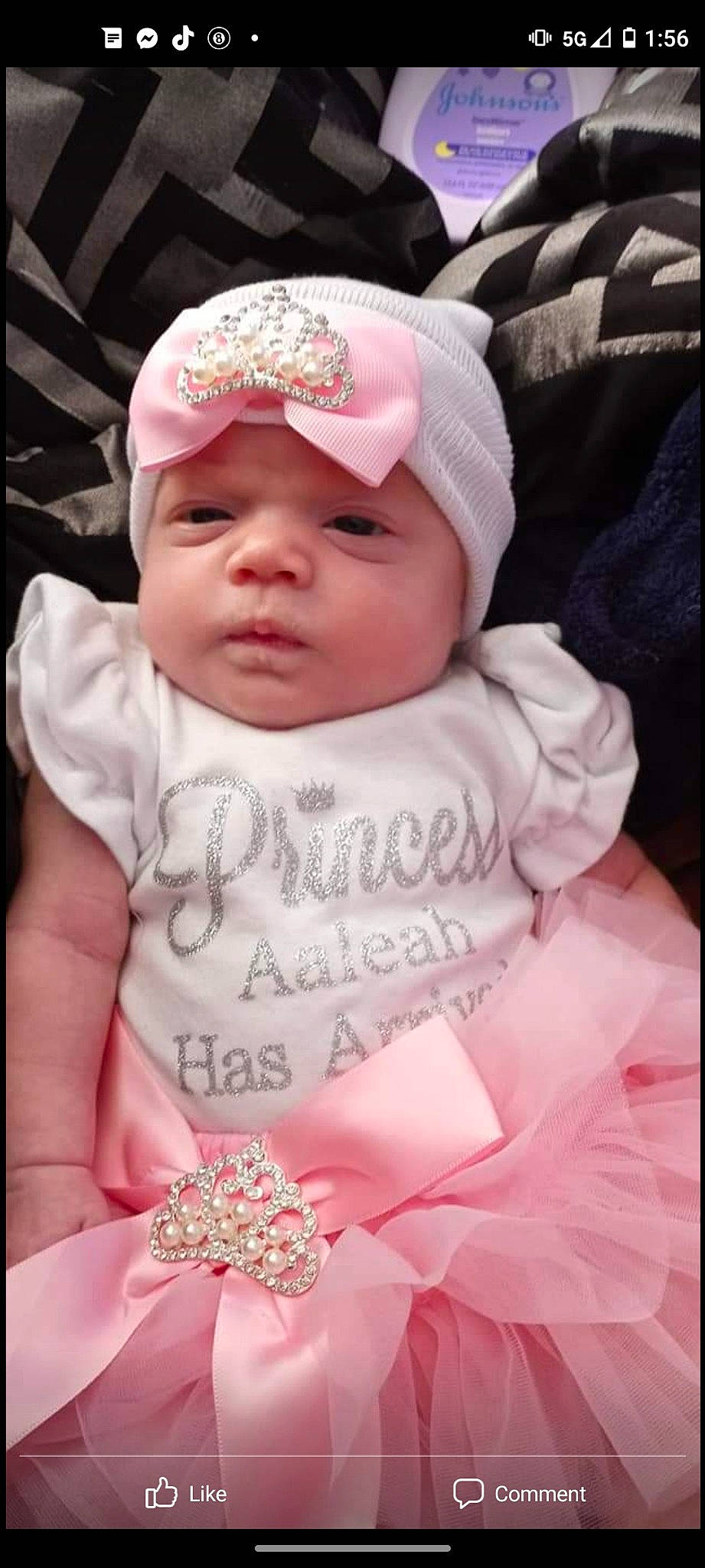 Aaleah is registered to the contest to win money with this photo: baby, baby_toddler_clothing, beauty, cap, cheek, child, eye, happy, hat, headgear, headwear, lip, magenta, person, photograph, pink, skin, sleeve, smile, t_shirt