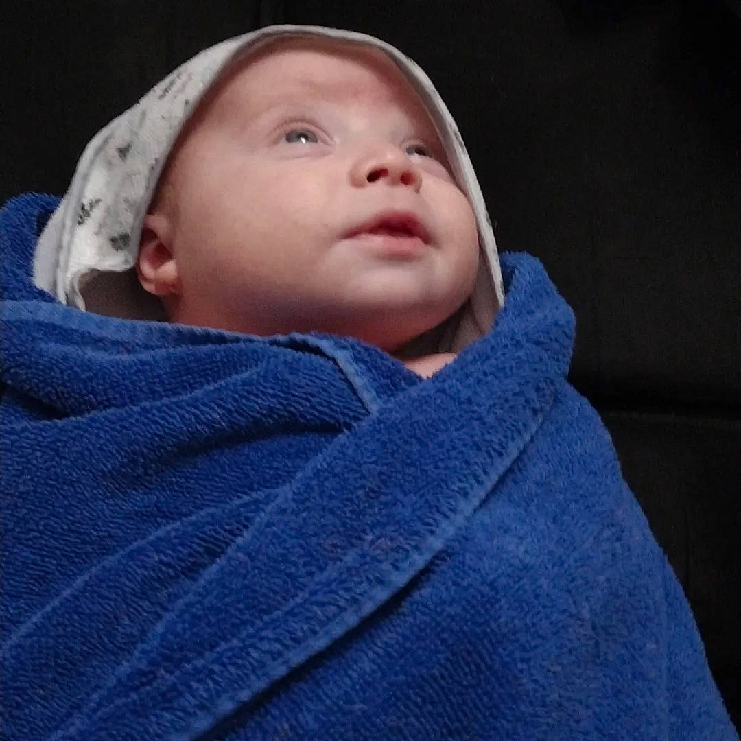 Braylyn joined the competition — help win amazing prizes! baby, baby_toddler_clothing, cheek, child, collar, comfort, electric_blue, face, flash_photography, grey, headgear, headwear, hood, nose, person, polar_fleece, portrait_photography, sleeve, toddler, winter