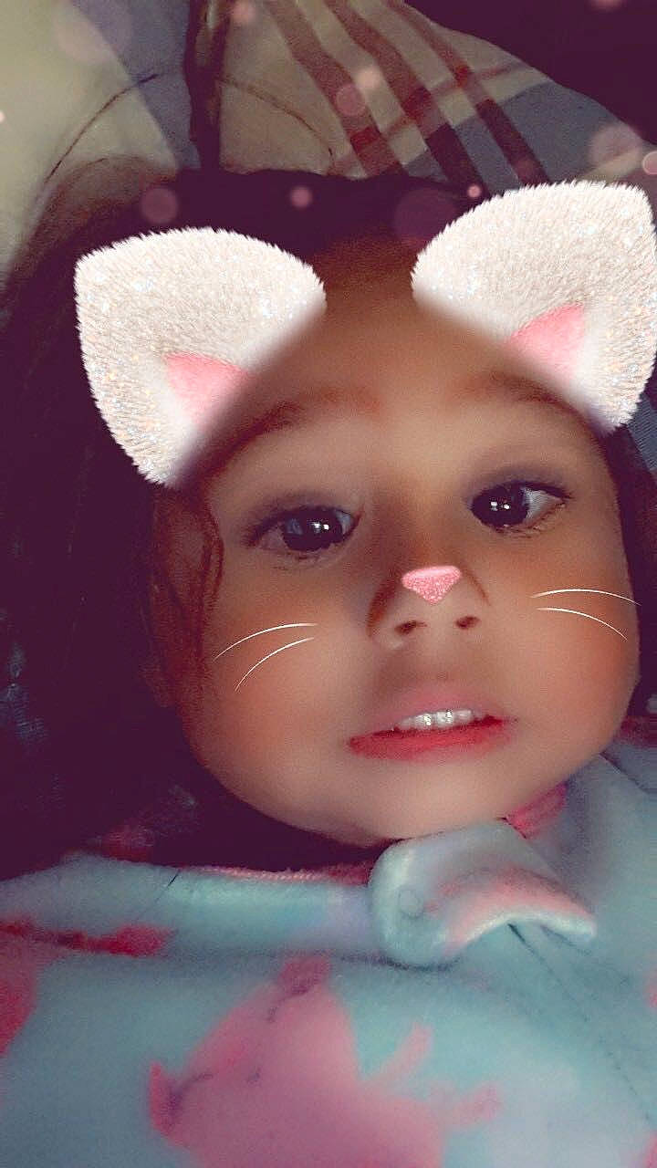 Emery joined the competition — help win amazing prizes! baby, beauty, cheek, child, close_up, ear, eye, eyebrow, eyelash, face, forehead, head, headwear, iris, lip, nose, organ, person, pink, skin