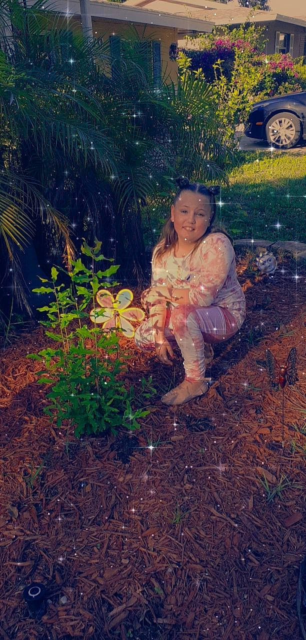 Kiara joined the competition — help win amazing prizes! adaptation, botany, fawn, fun, grass, grass_family, happy, hat, joy, landscape, lawn, people_in_nature, person, plant, soil, sunlight, tints_and_shades, tire, tree, wheel