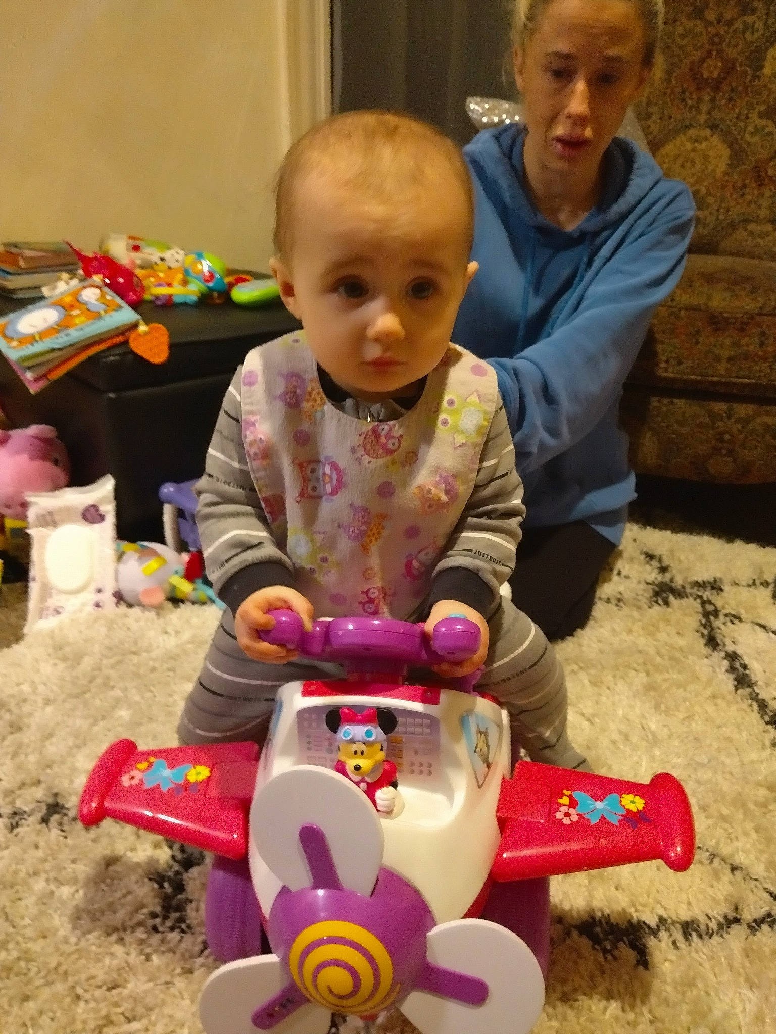 Mallory is registered to the contest to win money with this photo: baby, baby_playing_with_toys, baby_products, baby_toys, child, event, fun, happy, leisure, person, play, recreation, riding_toy, sharing, sitting, soil, tire, toddler, toy, toy_vehicle