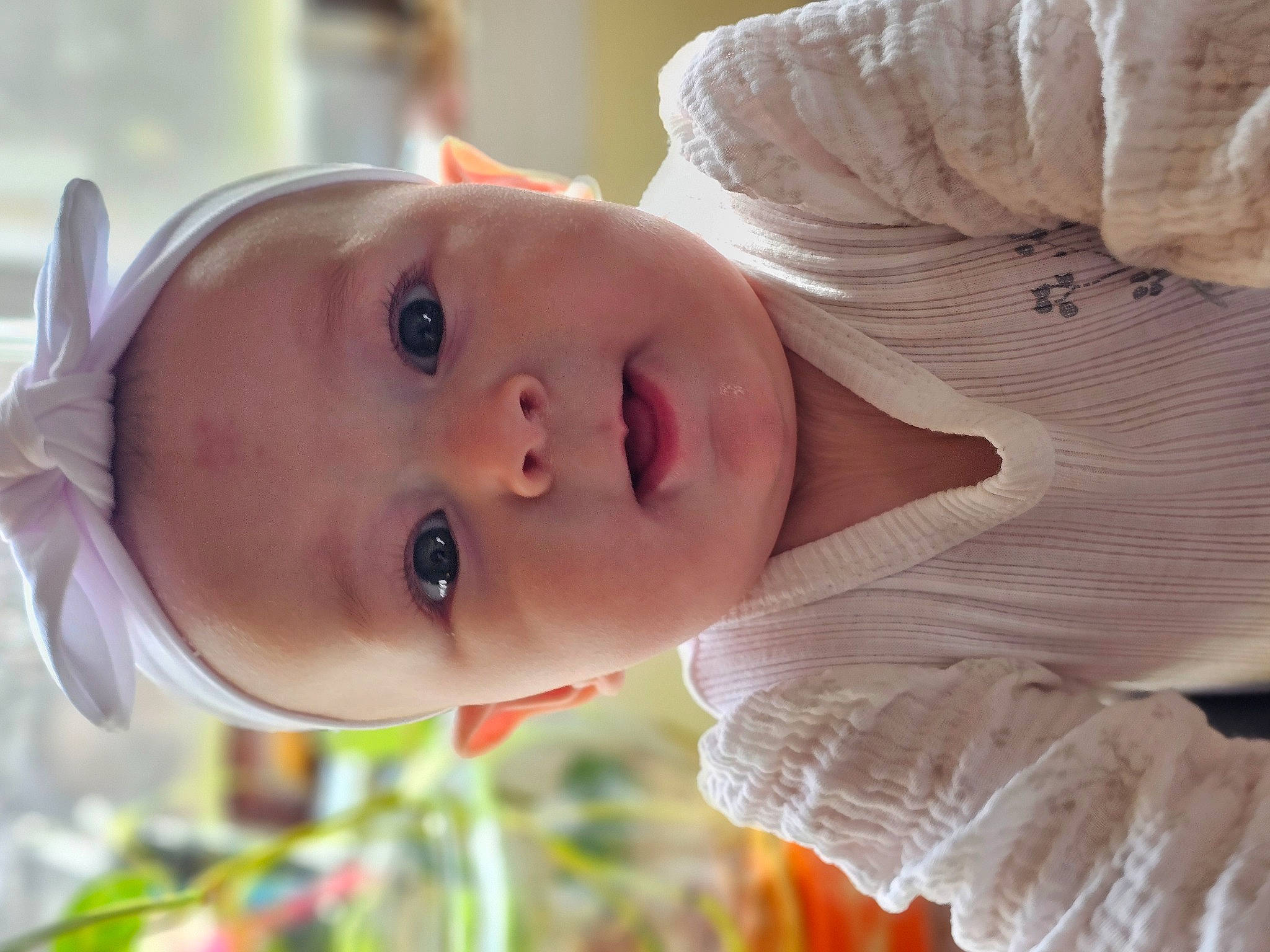 Rhiannon joined the competition — help win amazing prizes! baby, cheek, chin, dress, eye, eyebrow, eyelash, face, grass, hairstyle, happy, iris, lip, mouth, nose, people_in_nature, person, plant, skin, smile