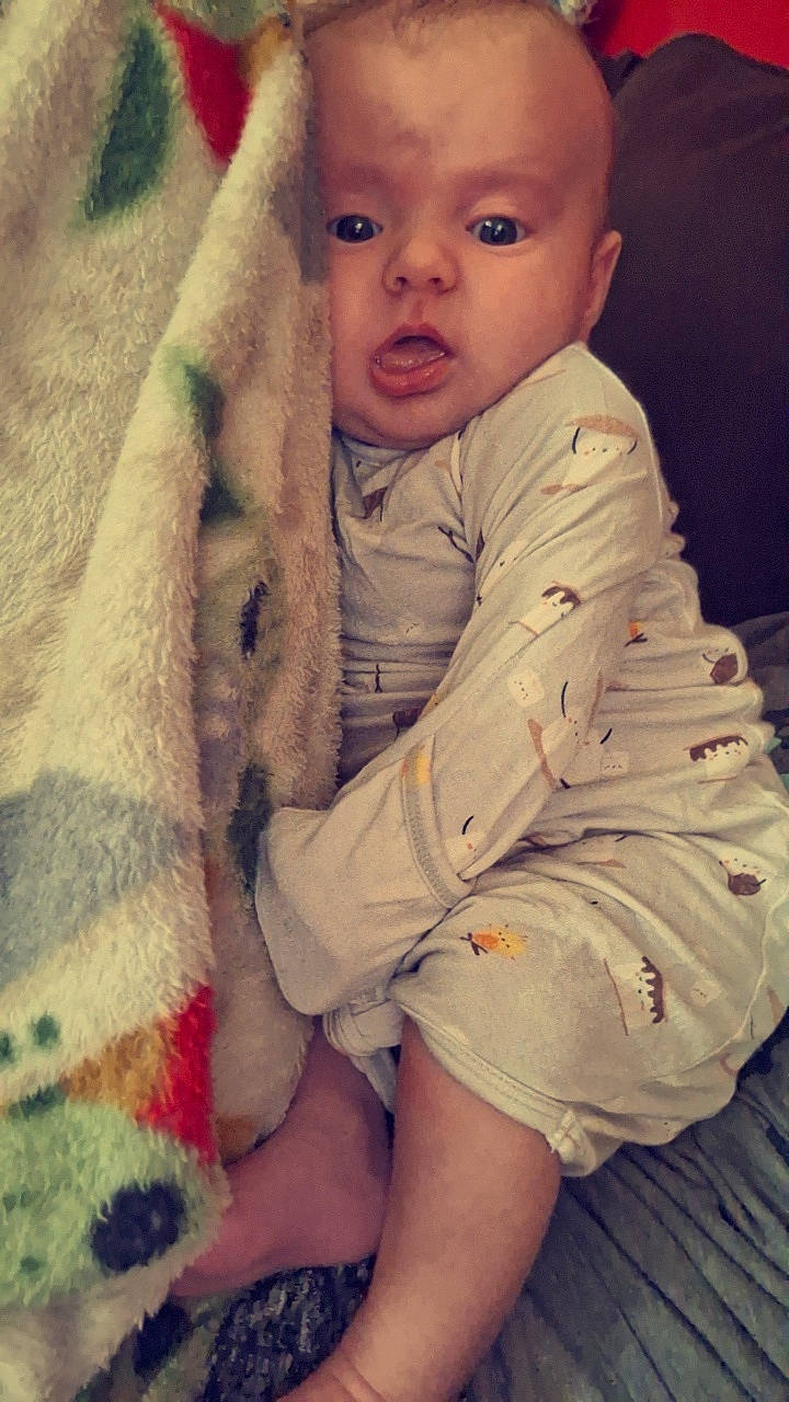 Elizabeth Anne joined the competition — help win amazing prizes! baby_toddler_clothing, cheek, chin, collar, comfort, eye, eyebrow, face, hair, head, human_body, iris, lip, mouth, neck, nose, outerwear, person, skin, sleeve