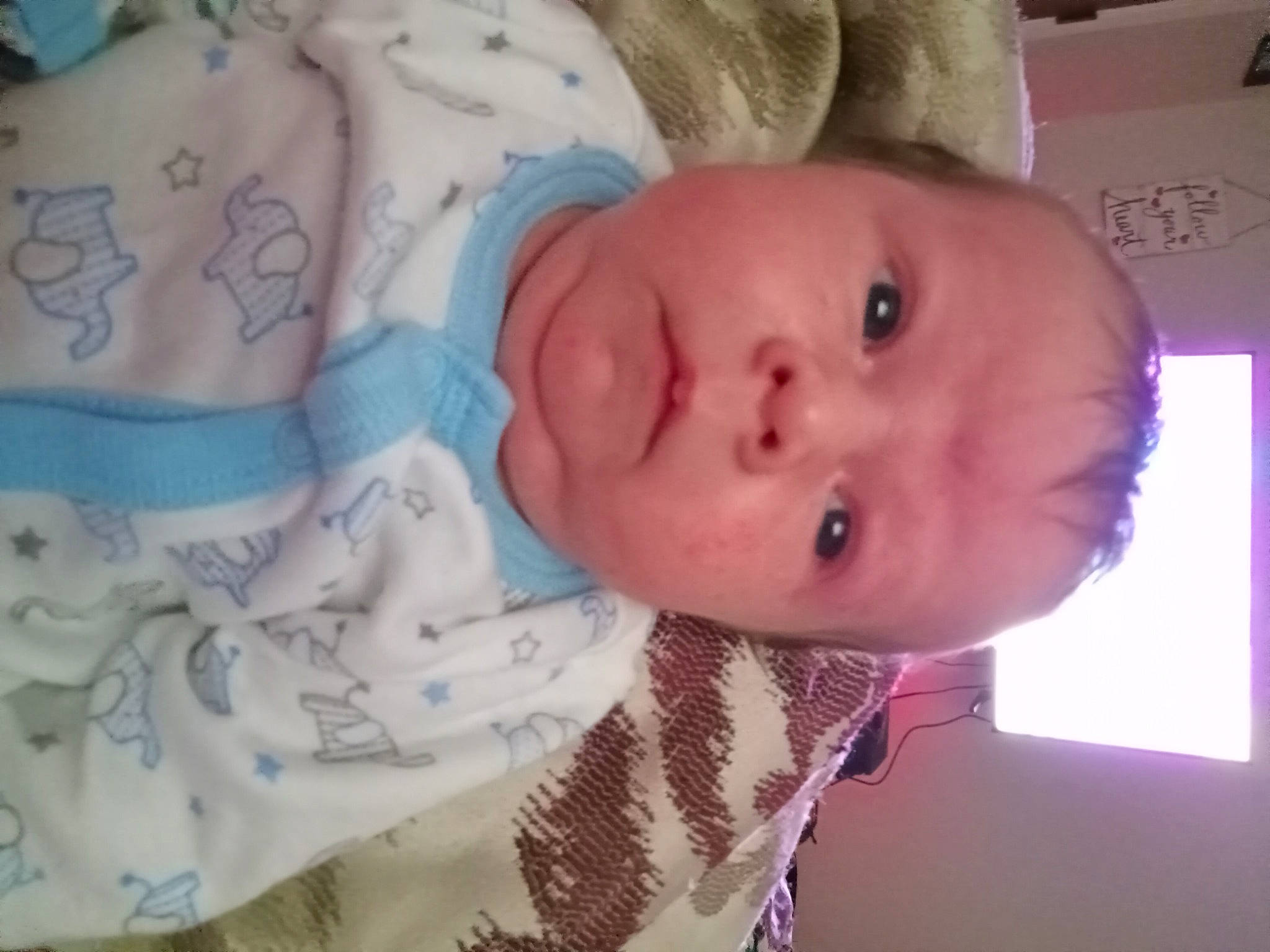 Aydan is registered to the contest to win money with this photo: baby, baby_products, baby_sleeping, baby_toddler_clothing, cheek, child, ear, eyelash, face, happy, iris, linens, lip, mouth, nose, pattern, person, skin, sleeve, smile