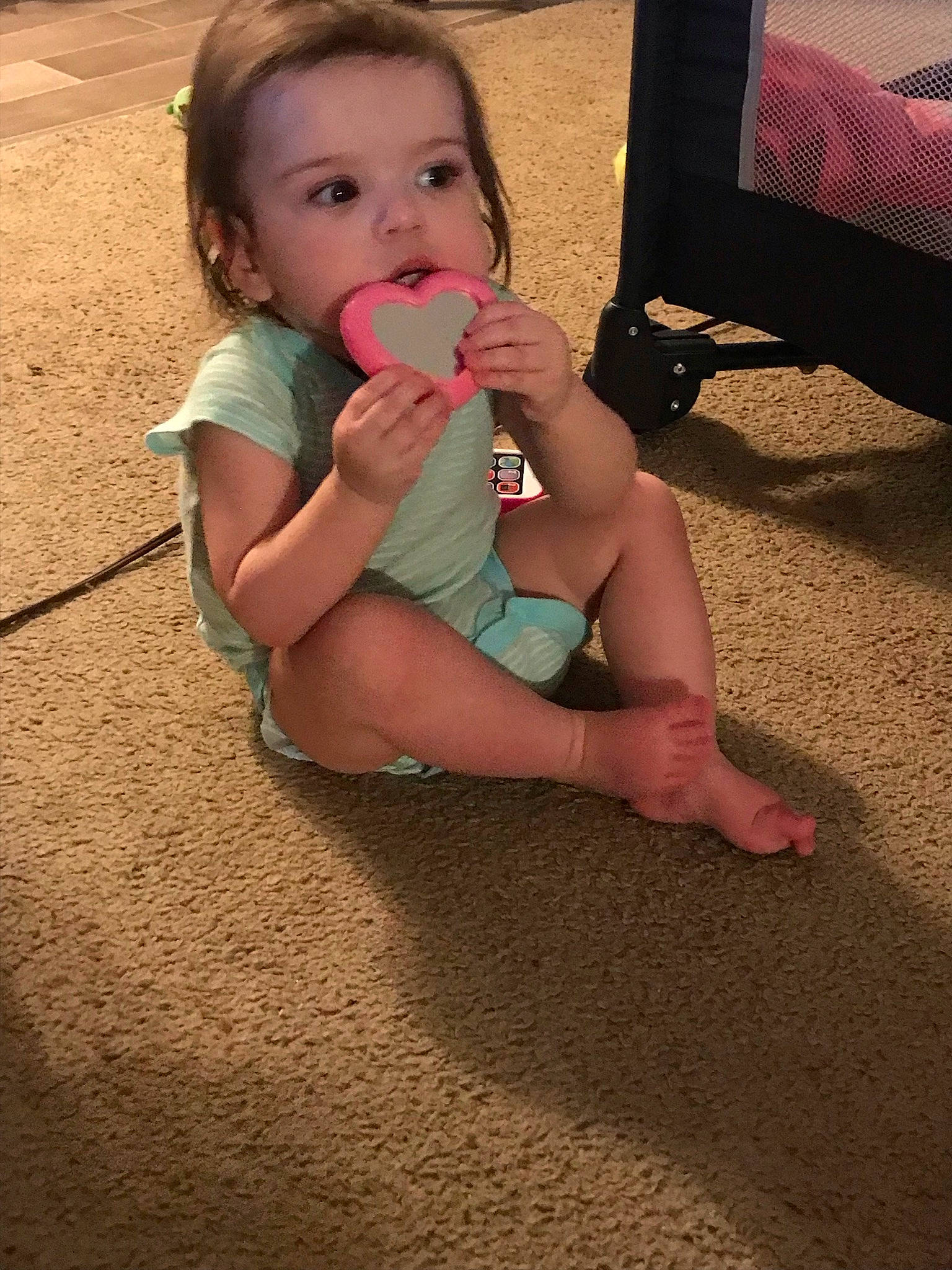 Brooklyn joined the competition — help win amazing prizes! baby_toddler_clothing, chin, eye, face, finger, floor, flooring, hair, happy, head, human_body, joint, leg, leisure, mouth, person, shoulder, skin, summer, thigh