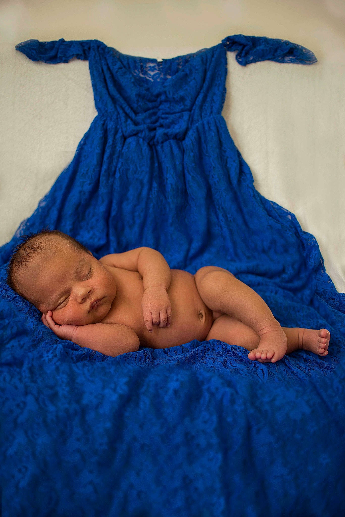 Zavian joined the competition — help win amazing prizes! baby, blue, child, clothing, cobalt_blue, dress, electric_blue, person, toddler