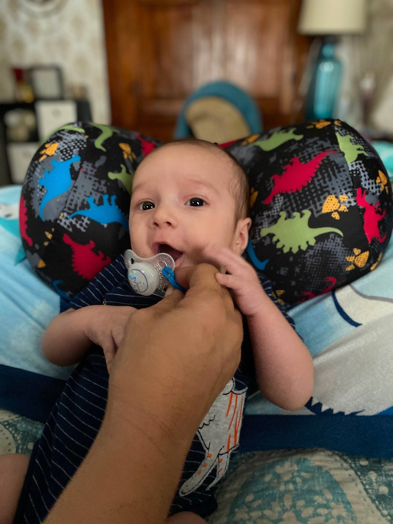 Kyran joined the competition — help win amazing prizes! baby, baby_products, baby_toddler_clothing, cheek, child, comfort, couch, event, eye, fun, happy, head, human_leg, mouth, nail, person, room, sitting, skin, thigh