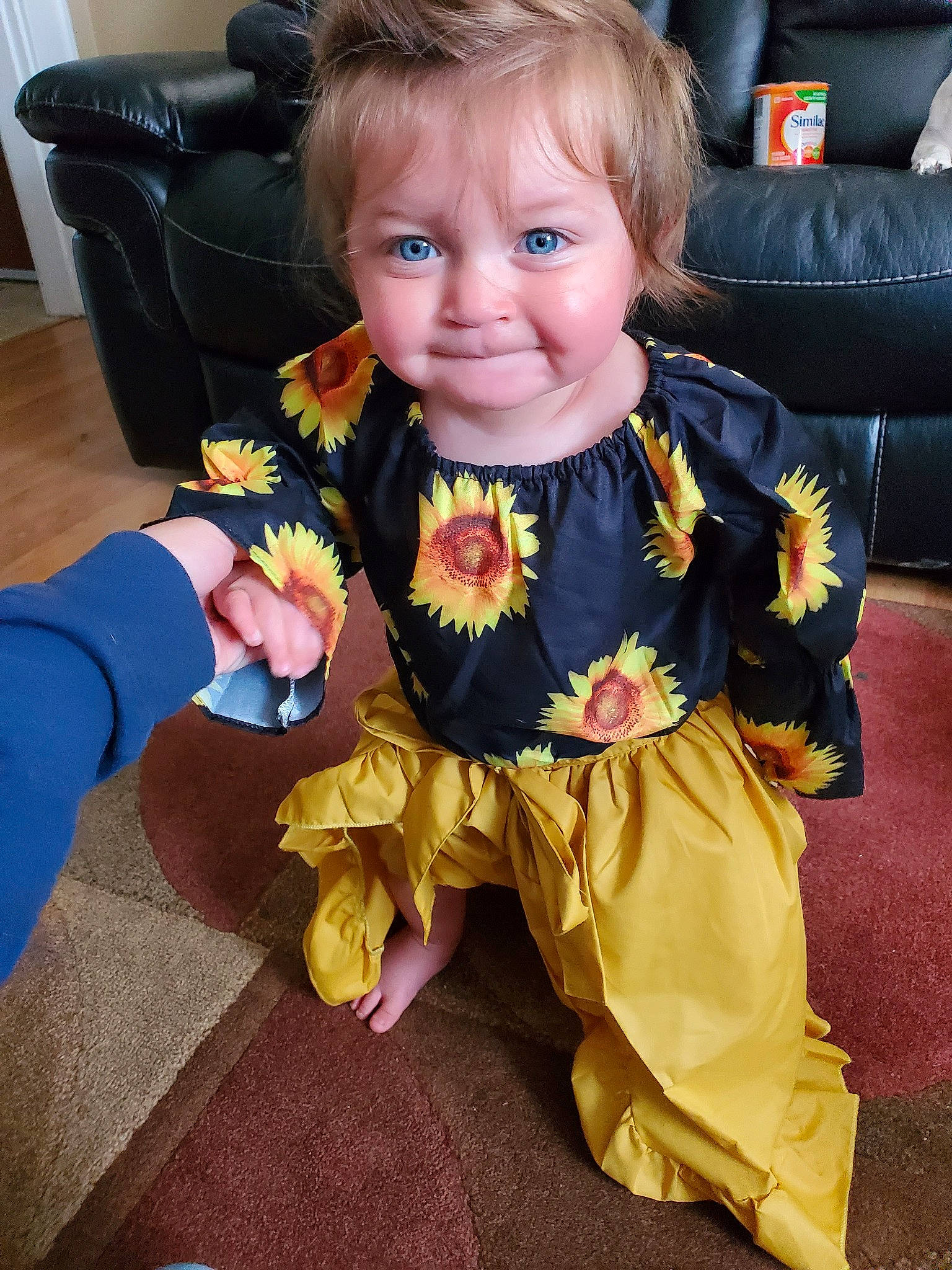 Raina joined the competition — help win amazing prizes! child, person, sitting, smile, toddler