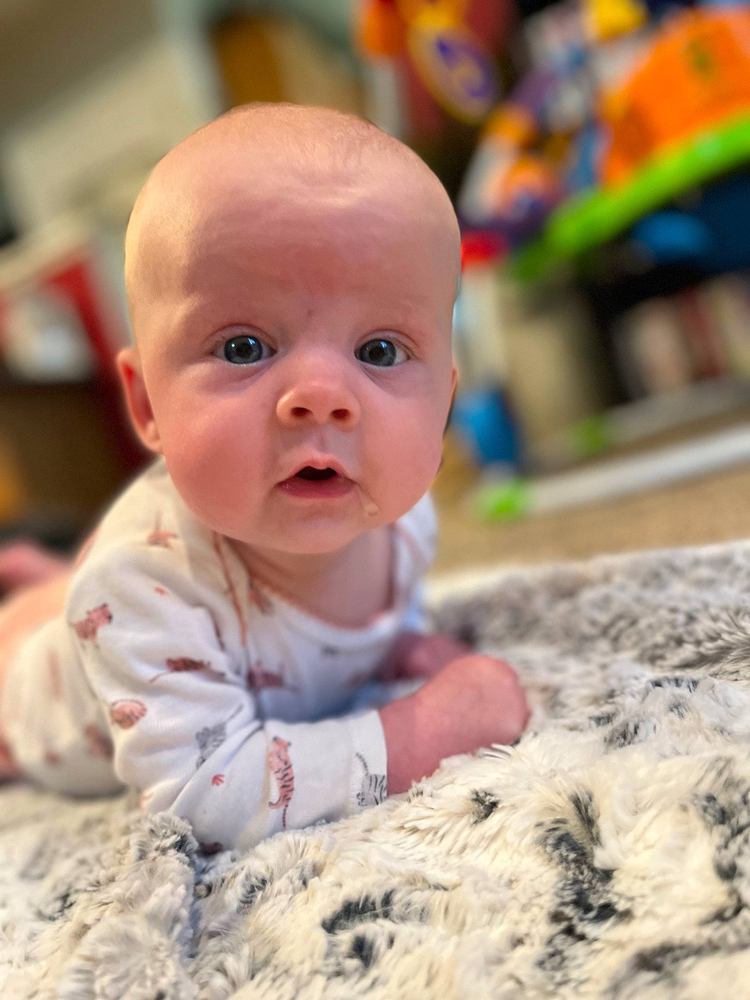Harlow joined the competition — help win amazing prizes! baby, baby_toddler_clothing, cheek, child, crawling, flooring, fun, grass, happy, linens, person, portrait_photography, sand, sitting, skin, smile, soil, toddler, tummy_time, vacation