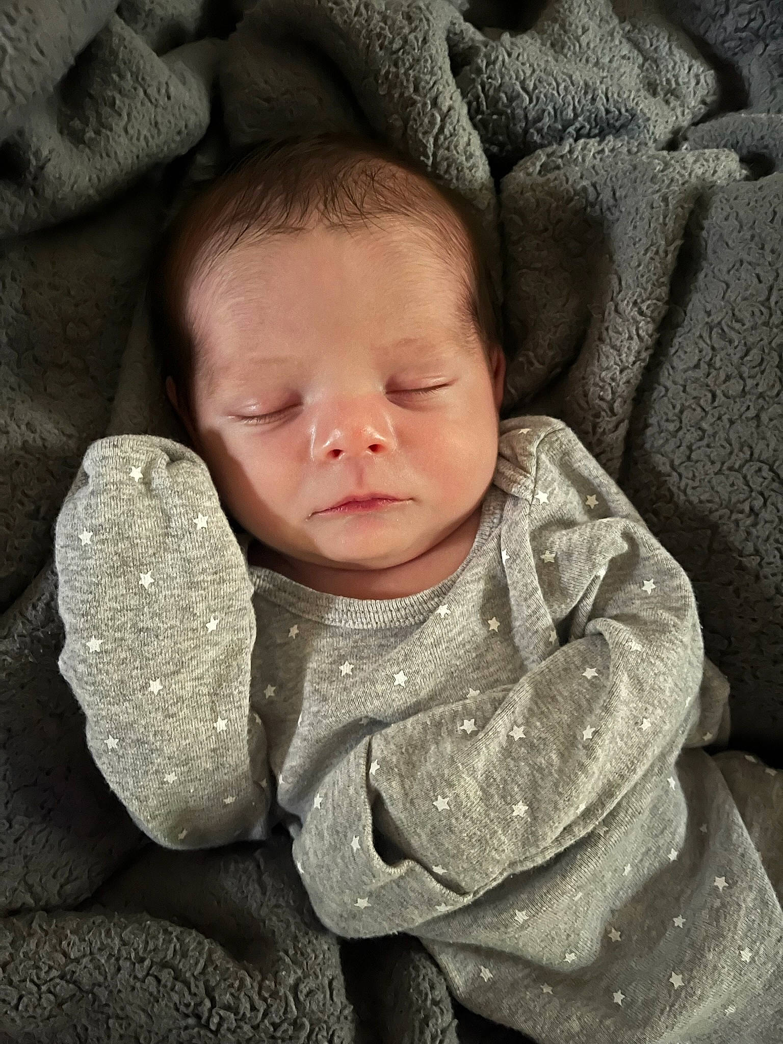 Sebastian joined the competition — help win amazing prizes! baby, baby_toddler_clothing, cheek, chin, comfort, eye, eyebrow, face, flash_photography, forehead, grey, hair, head, headgear, lip, mouth, neck, nose, person, skin