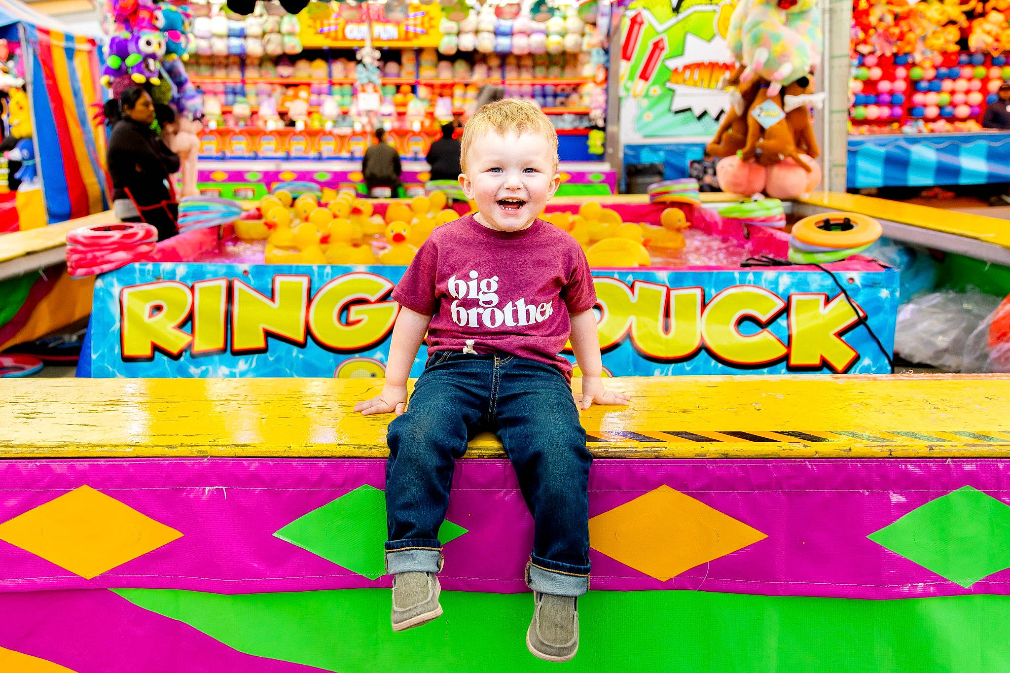 Landry joined the competition — help win amazing prizes! animation, baby, child, event, fun, games, happy, kindergarten, leisure, magenta, party, person, play, recreation, retail, room, smile, snapshot, t_shirt, toddler