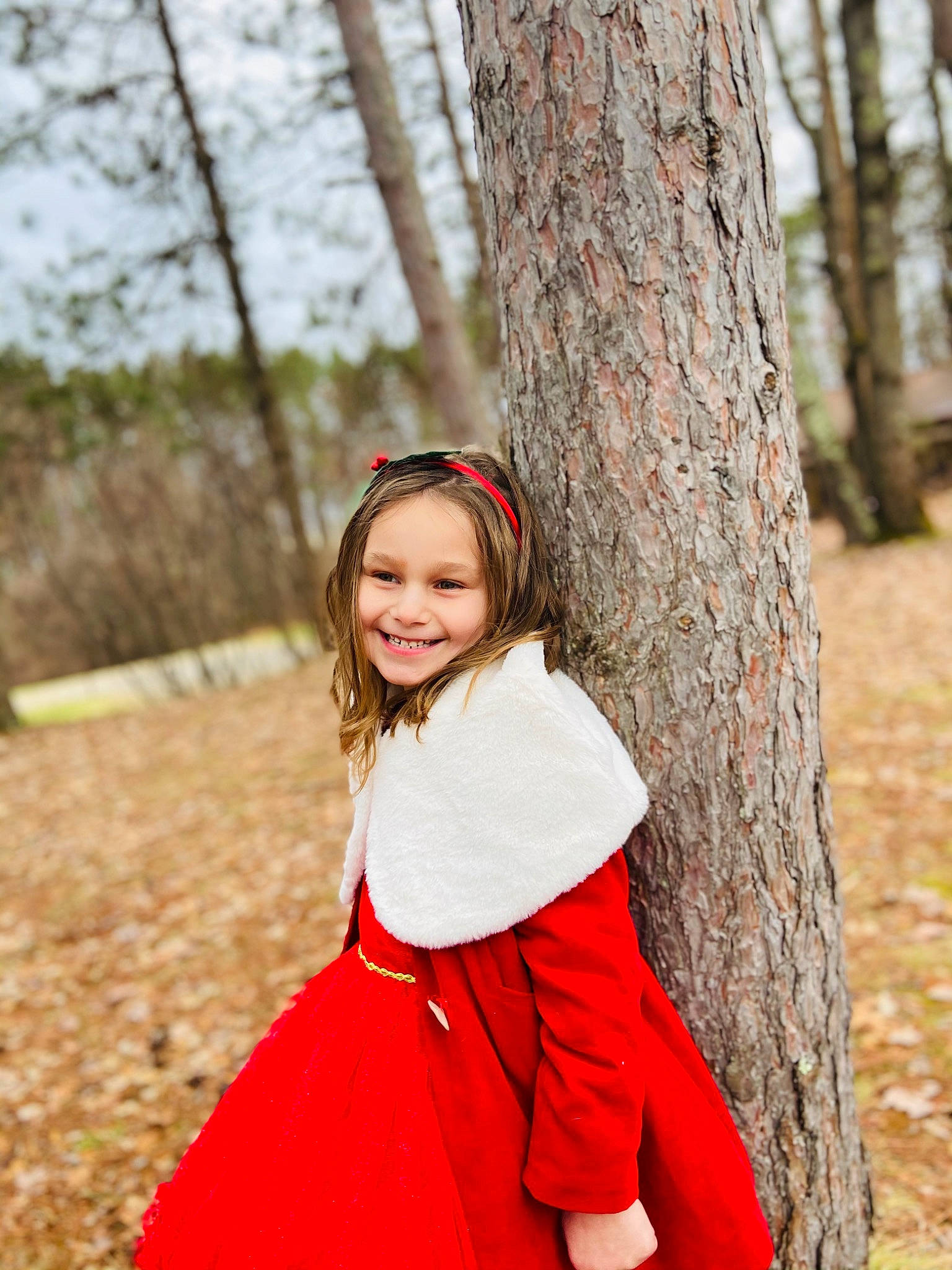 Natalie joined the competition — help win amazing prizes! autumn, child_model, costume, costume_accessory, day_dress, deciduous, embellishment, fashion_accessory, hair_accessory, happy, headband, headgear, headpiece, joy, long_hair, people_in_nature, person, photo_shoot, portrait_photography, tradition