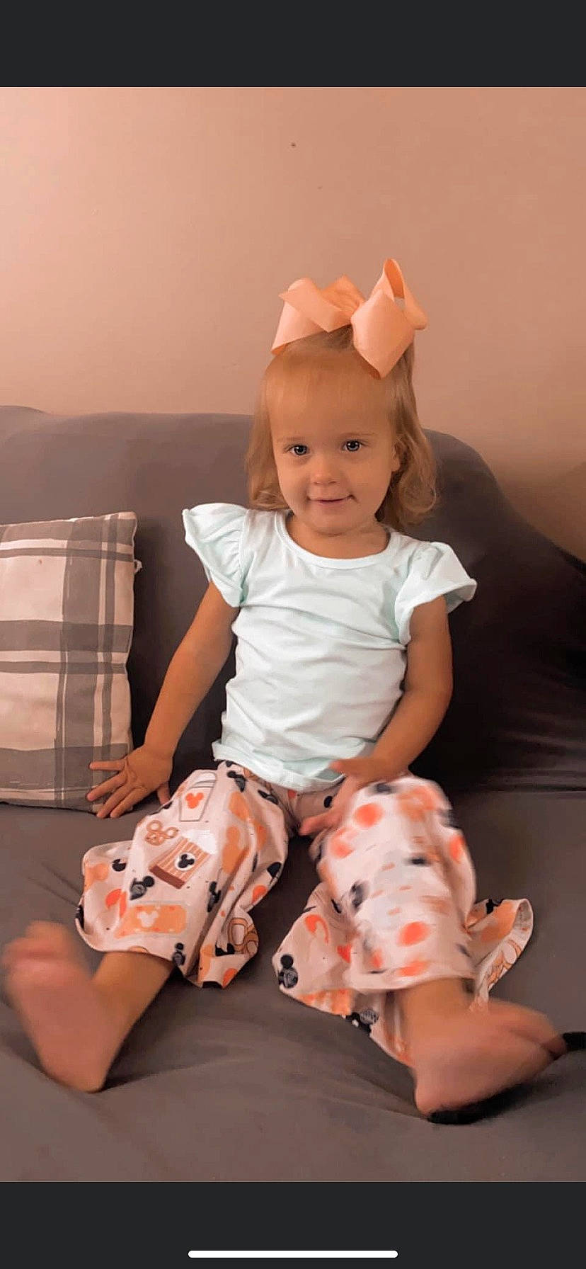 Madalynn joined the competition — help win amazing prizes! baby, baby_toddler_clothing, cheek, child, costume_hat, event, eye, fun, happy, hat, human_leg, knee, person, pink, skin, sleeve, smile, standing, t_shirt, thigh