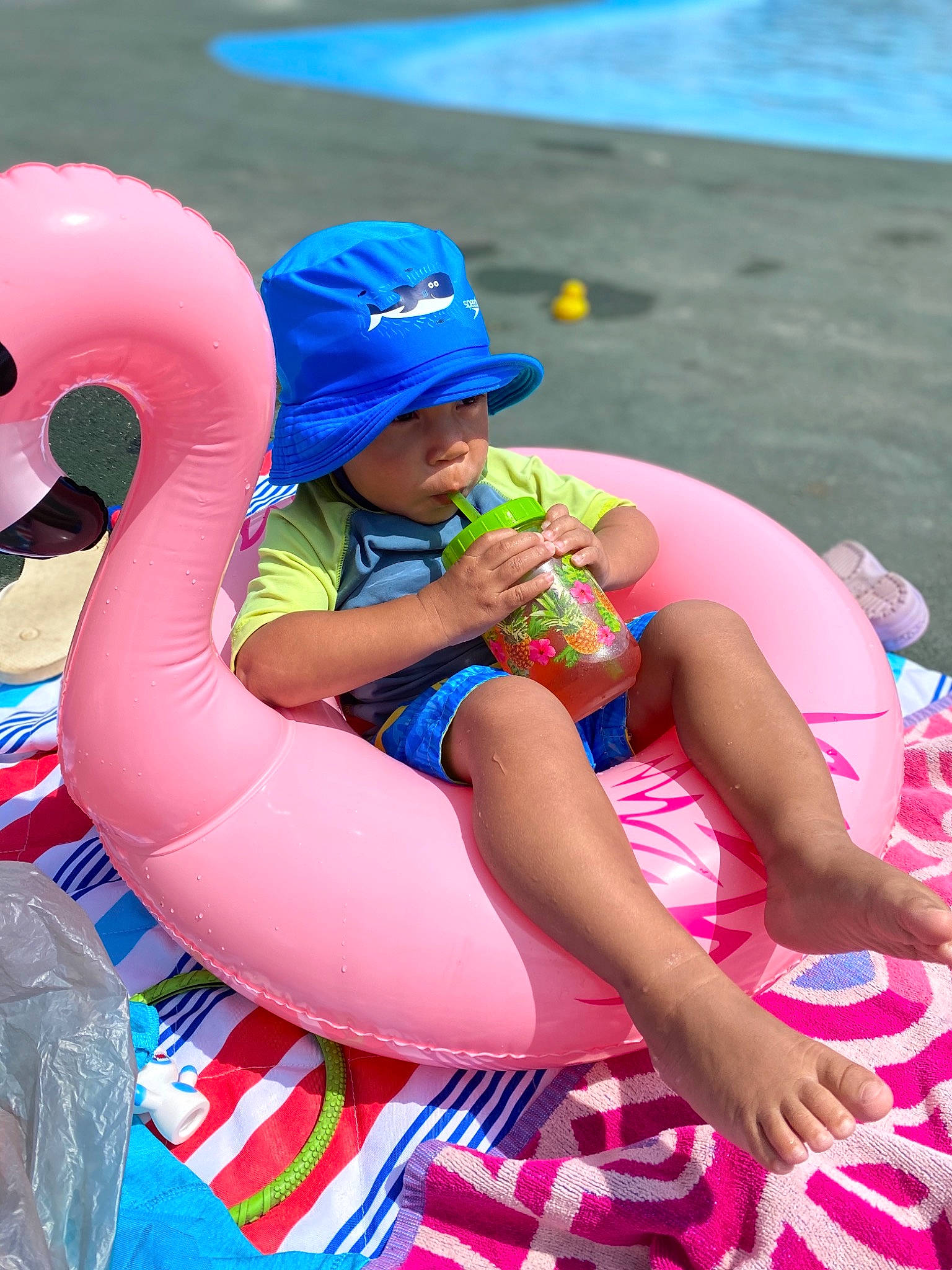 Joseph joined the competition — help win amazing prizes! fun, headwear, inflatable, leisure, person, play, recreation, summer, vacation