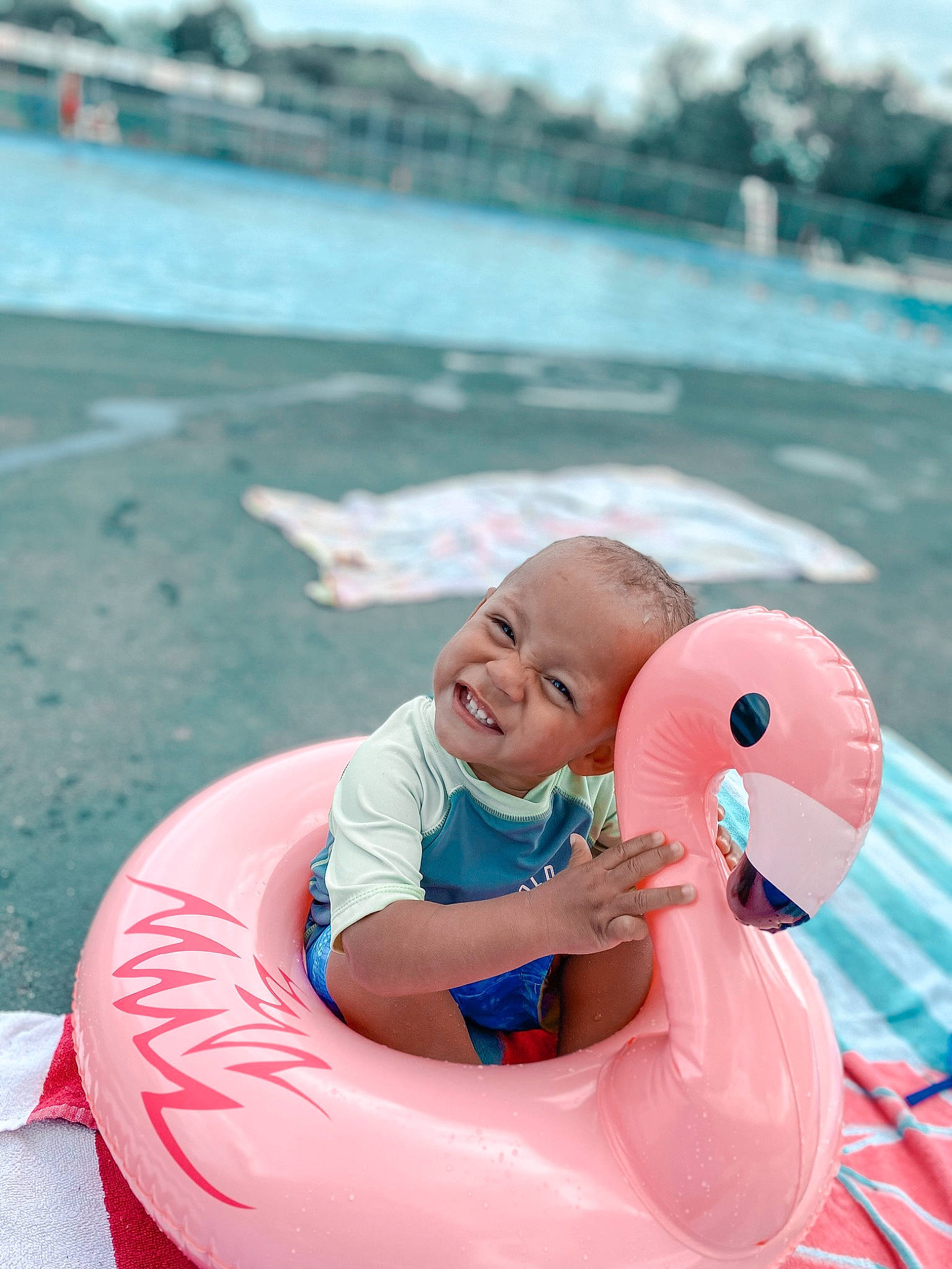Joseph joined the competition — help win amazing prizes! baby, baby_float, baby_products, child, fun, games, happy, inflatable, leisure, lifejacket, person, pink, product, recreation, sea, smile, summer, toddler, vacation, vehicle