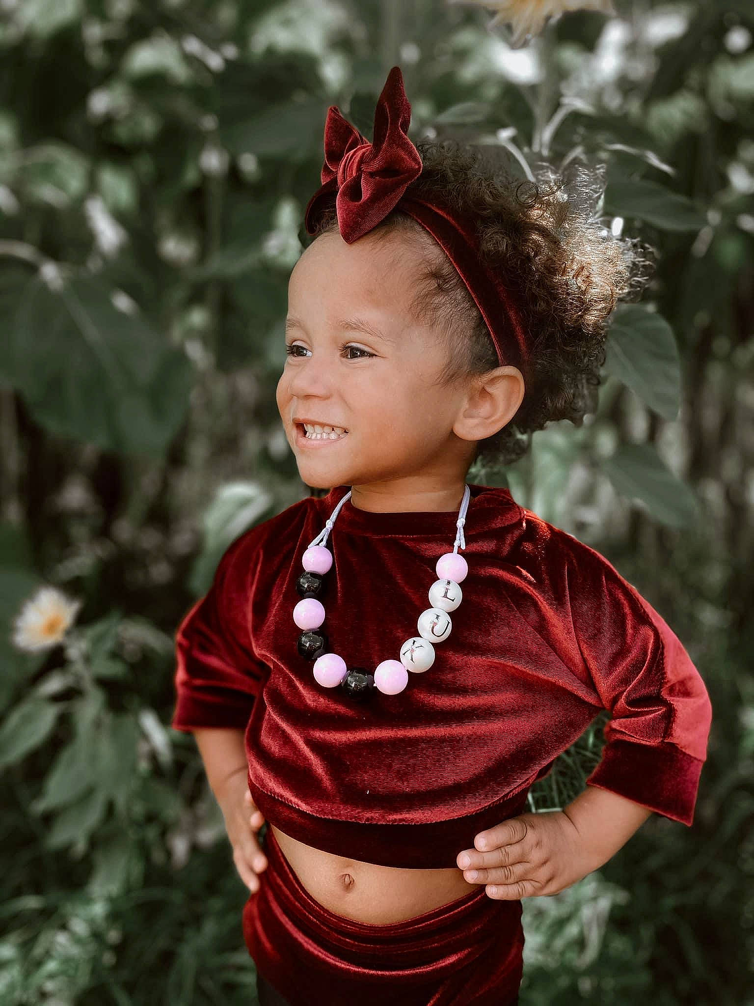 Lux joined the competition — help win amazing prizes! child, child_model, costume, fawn, hair_accessory, headpiece, joy, neck, people, person, photography, red, smile, toddler, tradition, tribe