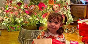 Oaklynn is registered to the contest to win money with this photo: art, child, christmas, christmasdecorations, christmastree, conifer, female, festival, girl, openingpresent, painting, person, plant, tree
