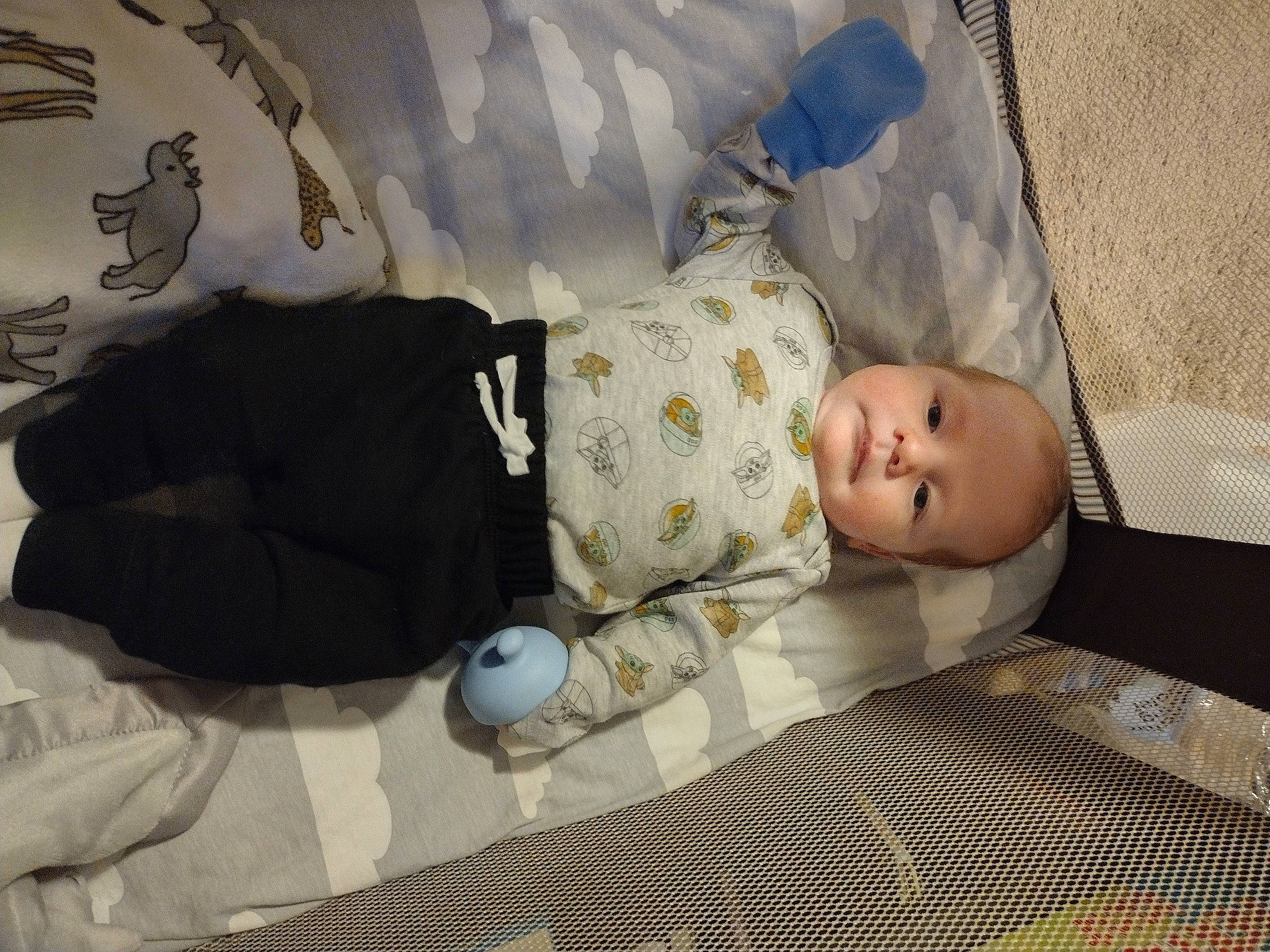 Elliot joined the competition — help win amazing prizes! baby, baby_products, baby_toddler_clothing, bed, bed_sheet, bedding, bedtime, child, comfort, flooring, linens, nap, pattern, person, room, sitting, sleep, sleeve, textile, toddler