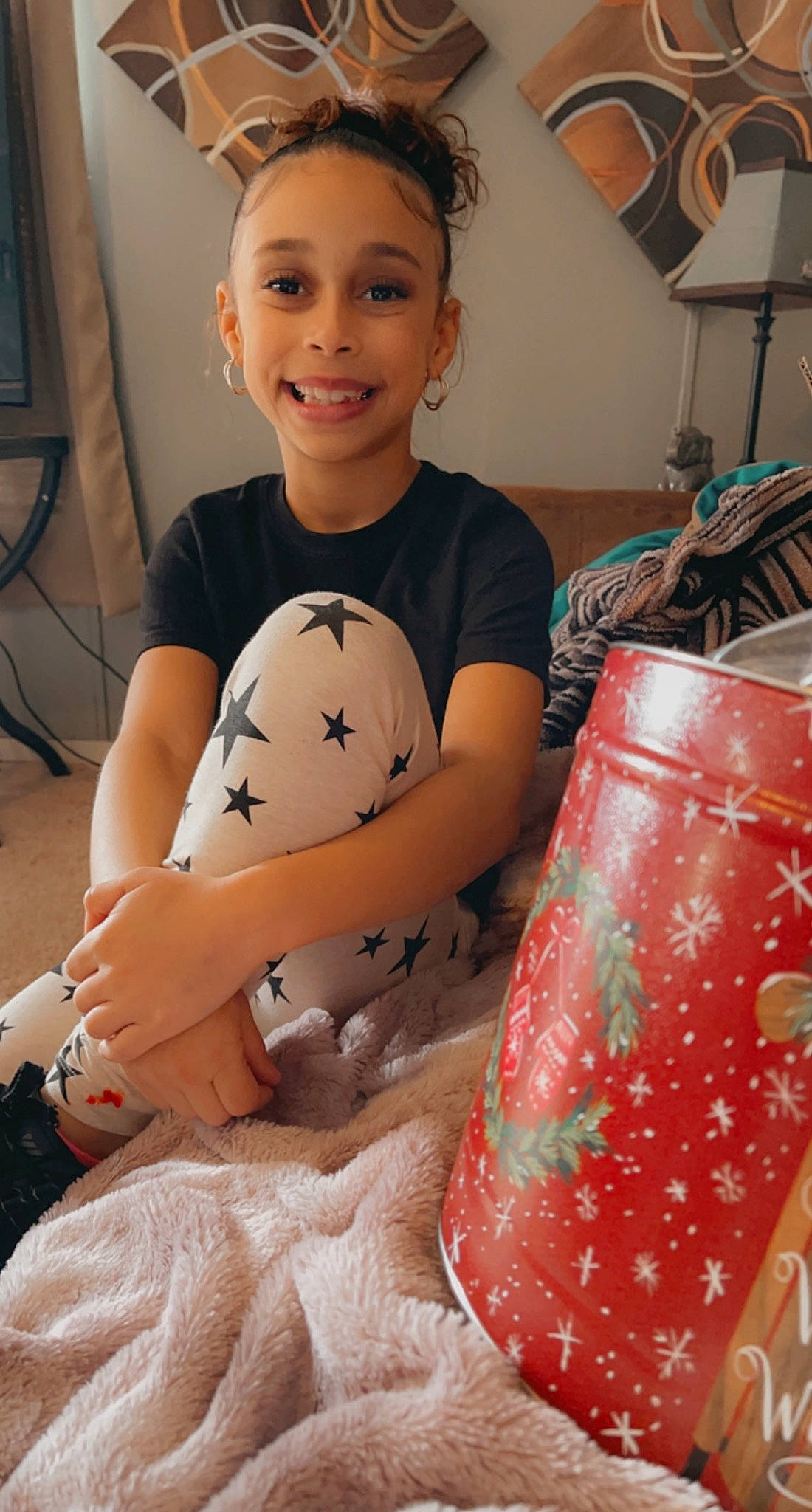 Zamyah joined the competition — help win amazing prizes! beauty, blond, child, drinkware, event, flooring, fun, hairstyle, happy, home_appliance, human_leg, joy, person, play, room, sitting, skin, smile, standing, t_shirt