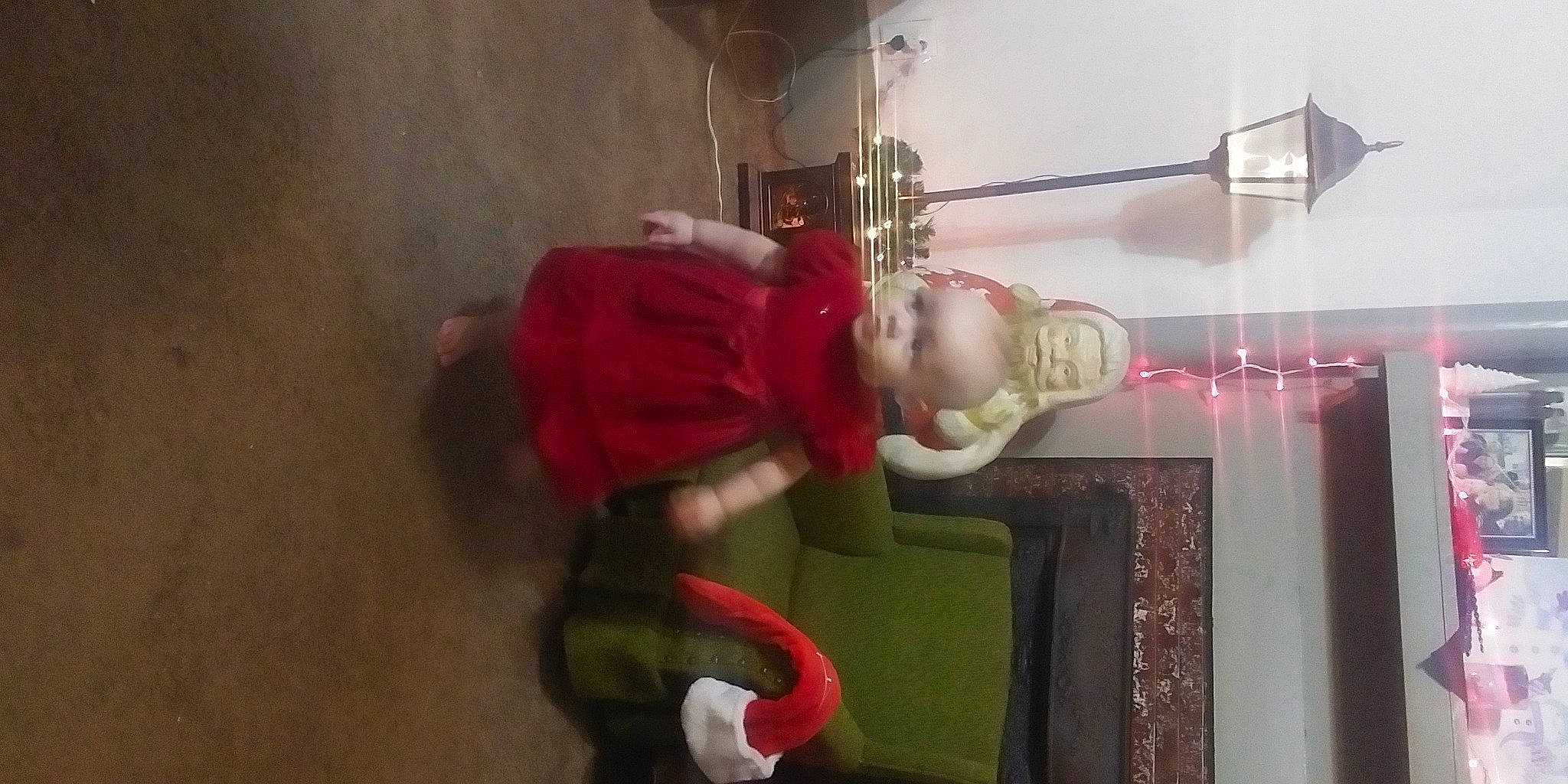 Amethyst joined the competition — help win amazing prizes! baby, chair, child, event, fun, glass, light_bulb, light_fixture, magenta, person, room, toddler