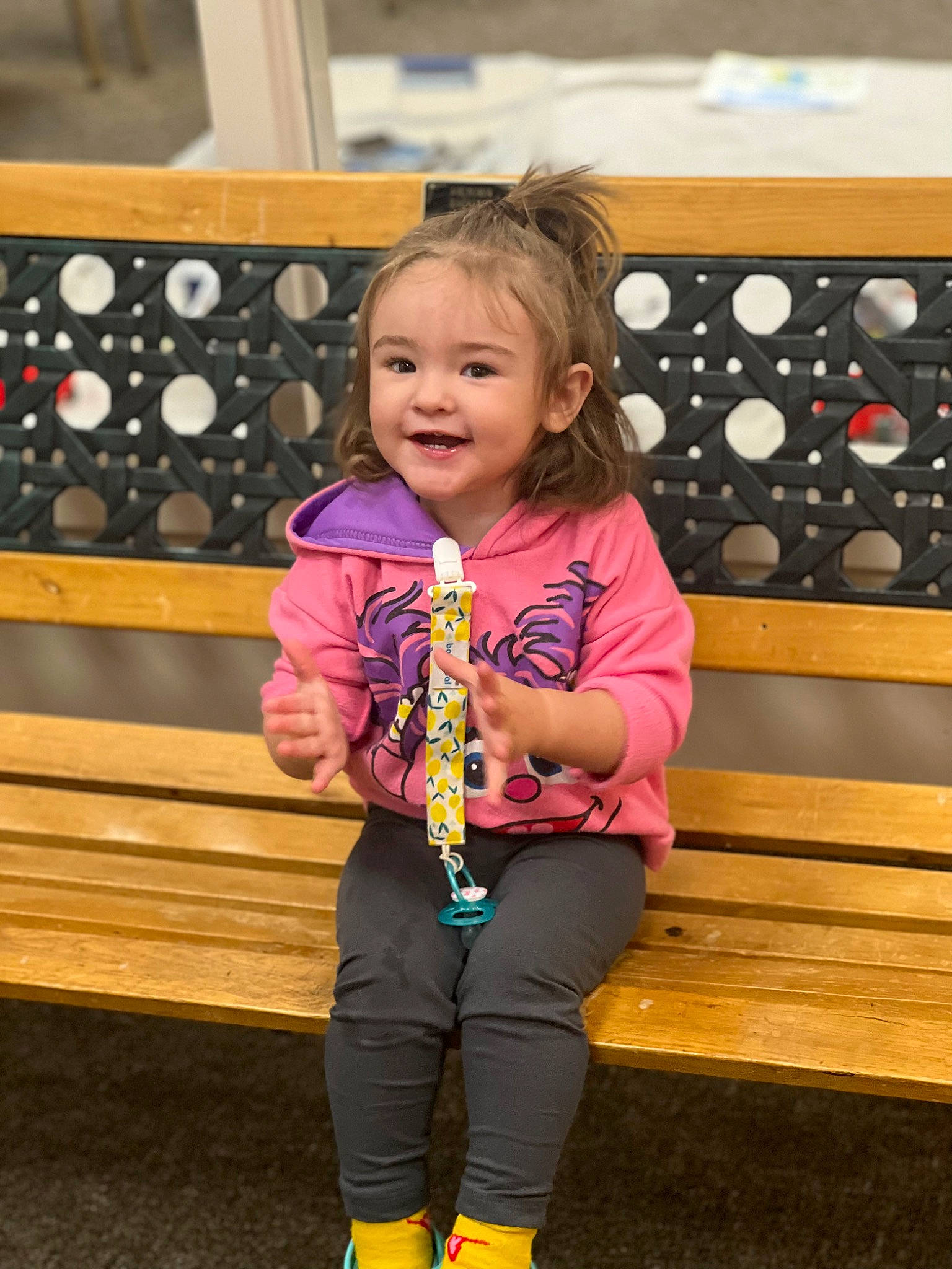 Izabella is registered to the contest to win money with this photo: baby_toddler_clothing, beauty, child, electric_blue, entertainment, event, fashion_accessory, fun, happy, joy, leisure, magenta, pattern, person, pink, purple, recreation, sleeve, smile, standing