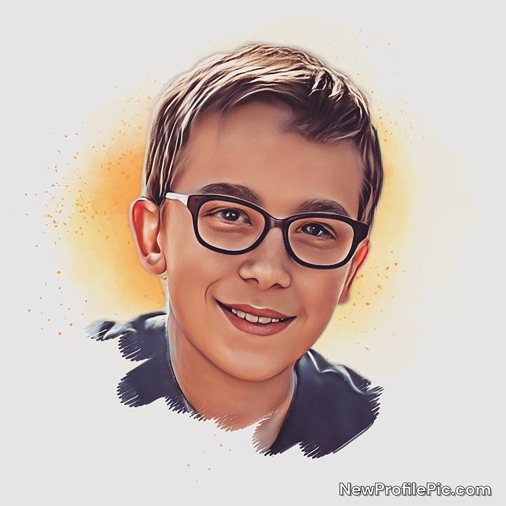 Aiden joined the competition — help win amazing prizes! art, beard, ear, eyebrow, eyelash, eyewear, face, facial_hair, forehead, fun, gesture, glasses, happy, illustration, jaw, joy, moustache, nose, person, selfie