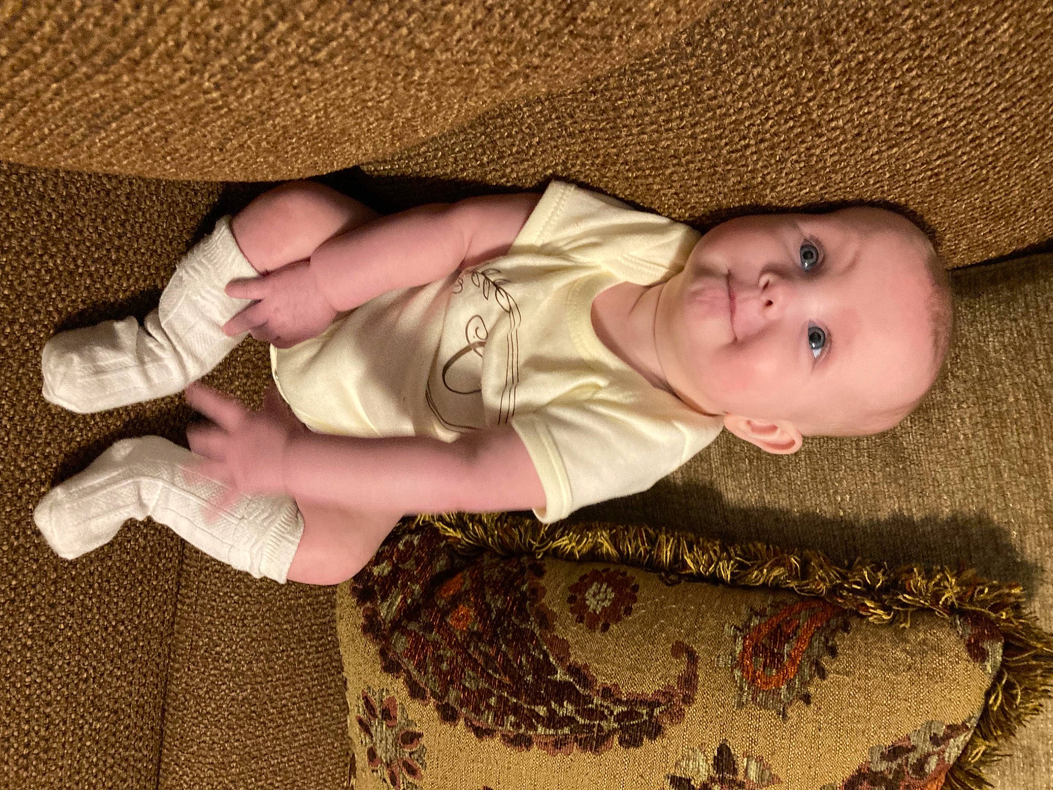 Olive joined the competition — help win amazing prizes! baby, baby_toddler_clothing, cheek, comfort, eye, finger, flooring, hand, head, human_body, mammal, nose, person, product, skin, sleeve, smile, textile, toddler, vertebrate
