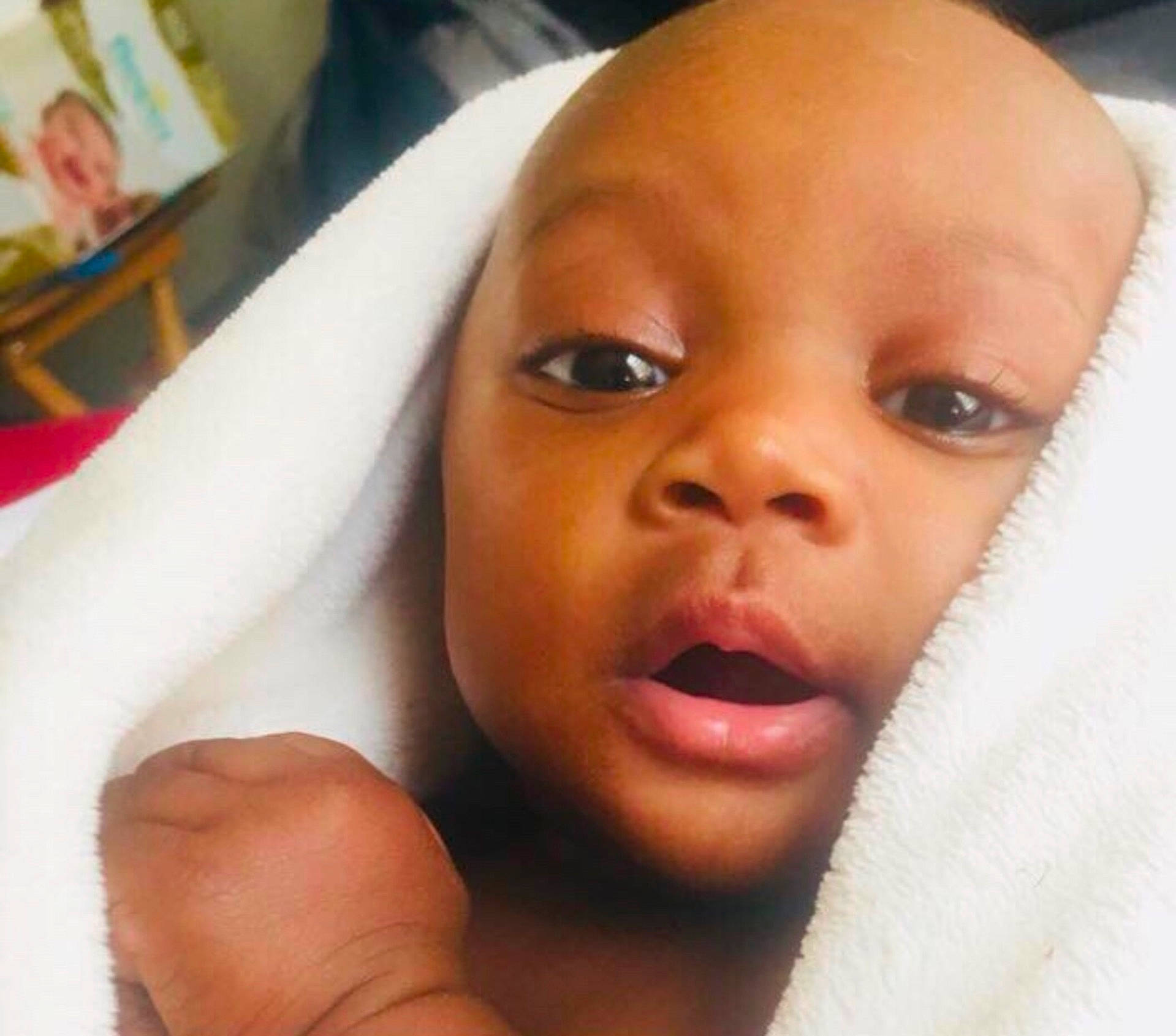 Kalli joined the competition — help win amazing prizes! cheek, child, chin, close_up, ear, eyebrow, face, finger, forehead, head, infant, lip, nail, nose, person, skin