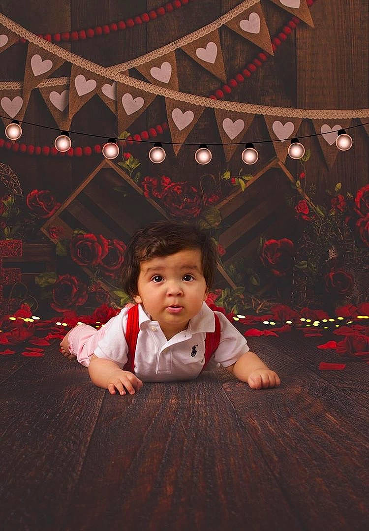 Lorenzo joined the competition — help win amazing prizes! child, floor, flooring, fun, person, photography, red, room, smile, toddler