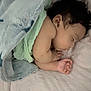 Aurora joined the competition — help win amazing prizes! baby, sleeping, blanket, soft, curled_up, infant, peaceful, relaxed, indoors, cuddly, hair, skin, hand, face, closeup, cute, child, resting, comfort, warm
