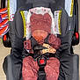 baby, baseball, baseballglove, car, car_interior, carseat, clothing, cushion, face, furniture, glove, hat, head, homedecor, person, photography, sleeping, sport, transportation, vehicle
