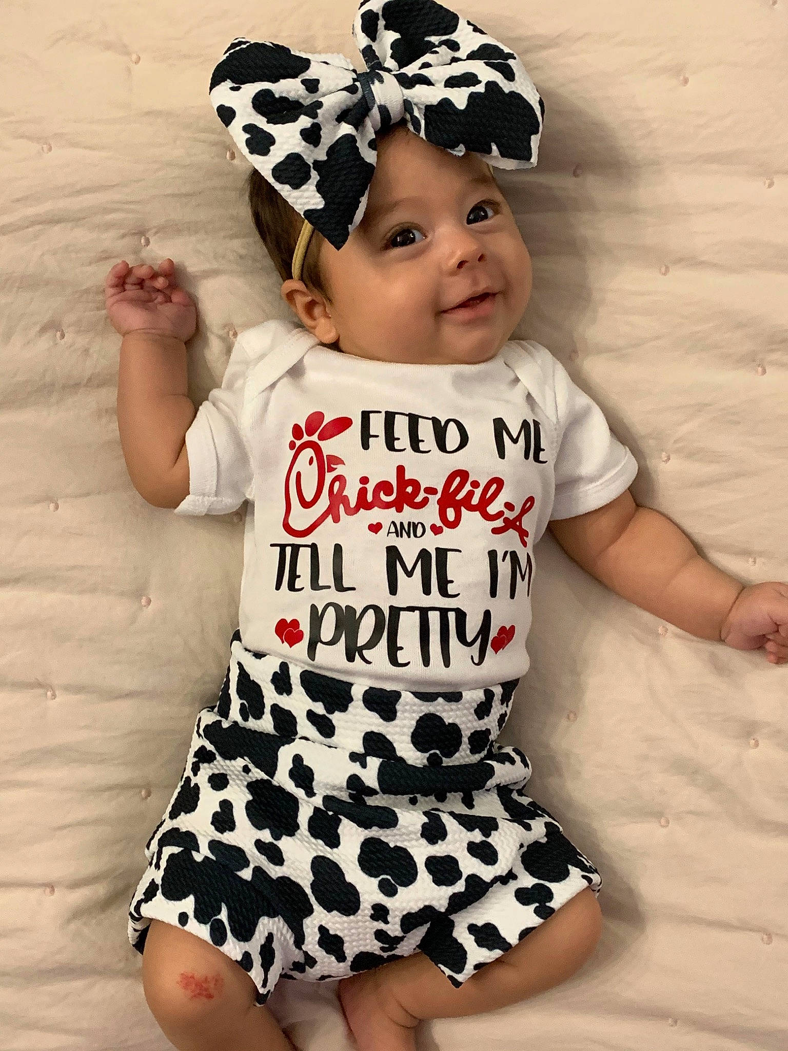 Abilene joined the competition — help win amazing prizes! baby, baby_bloomers, baby_toddler_clothing, cap, child, clothing, design, fashion_accessory, headgear, headwear, joy, pattern, person, product, sleeve, t_shirt, toddler, waist