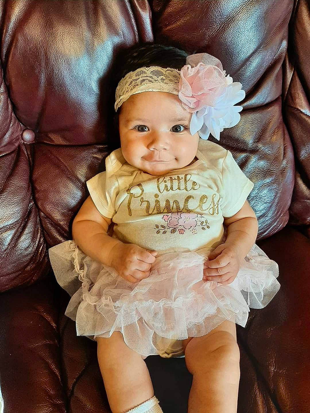 Jupiter joined the competition — help win amazing prizes! baby, baby_toddler_clothing, costume, costume_hat, embellishment, event, flash_photography, fun, hair_accessory, happy, hat, headband, headgear, headpiece, headwear, iris, jewellery, person, pink, purple