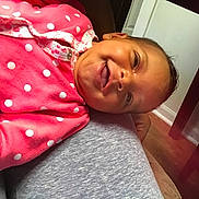 Aubri joined the competition — help win amazing prizes! bedtime, cheek, child, ear, face, girl, head, infant, lip, mouth, nose, pink, product, red, skin, smile, toddler