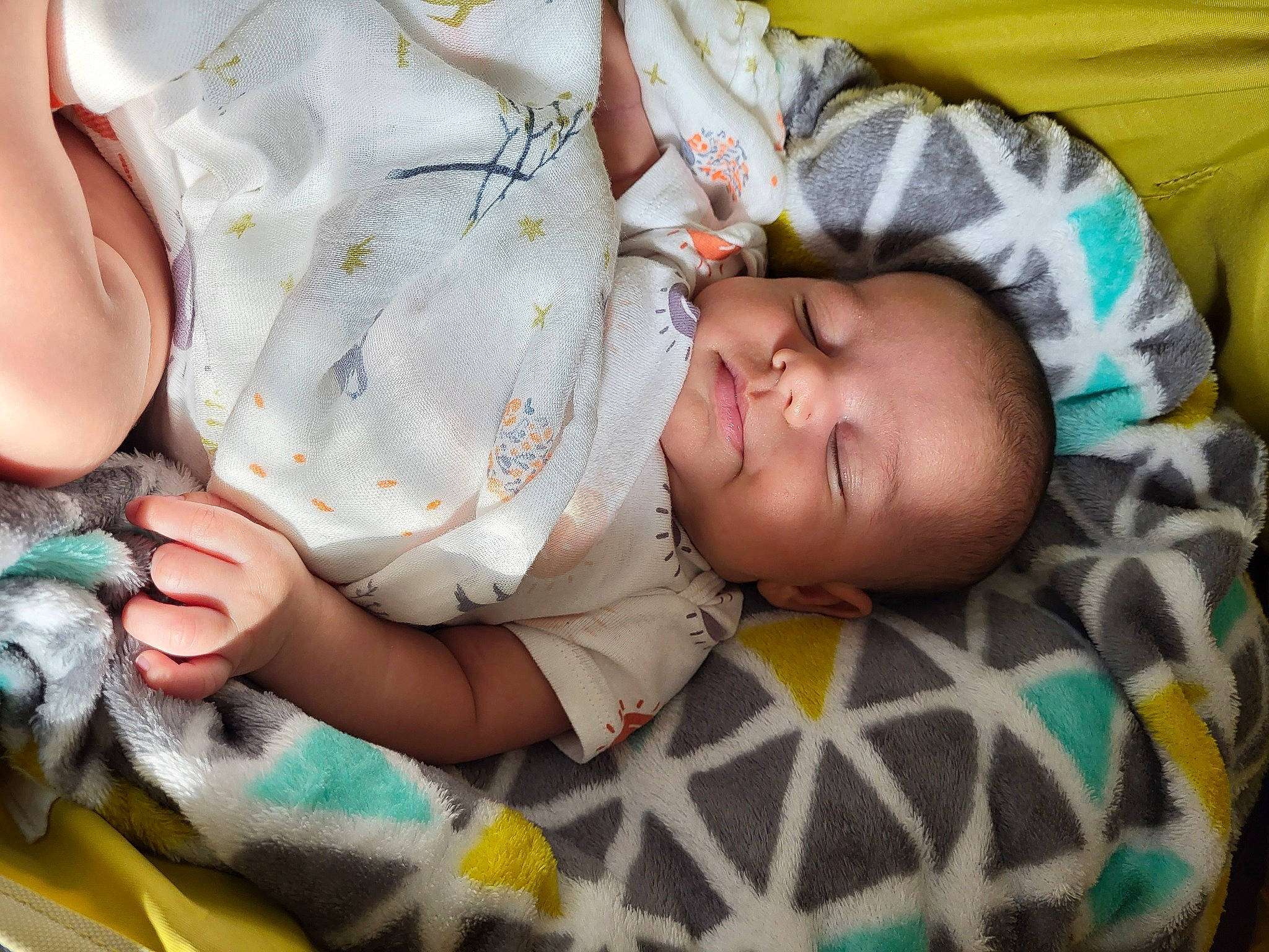 Josephine is registered to the contest to win money with this photo: baby, baby_products, baby_toddler_clothing, bedtime, cheek, child, comfort, eye, finger, grass, hand, happy, head, linens, nail, nap, pattern, person, skin, sleep