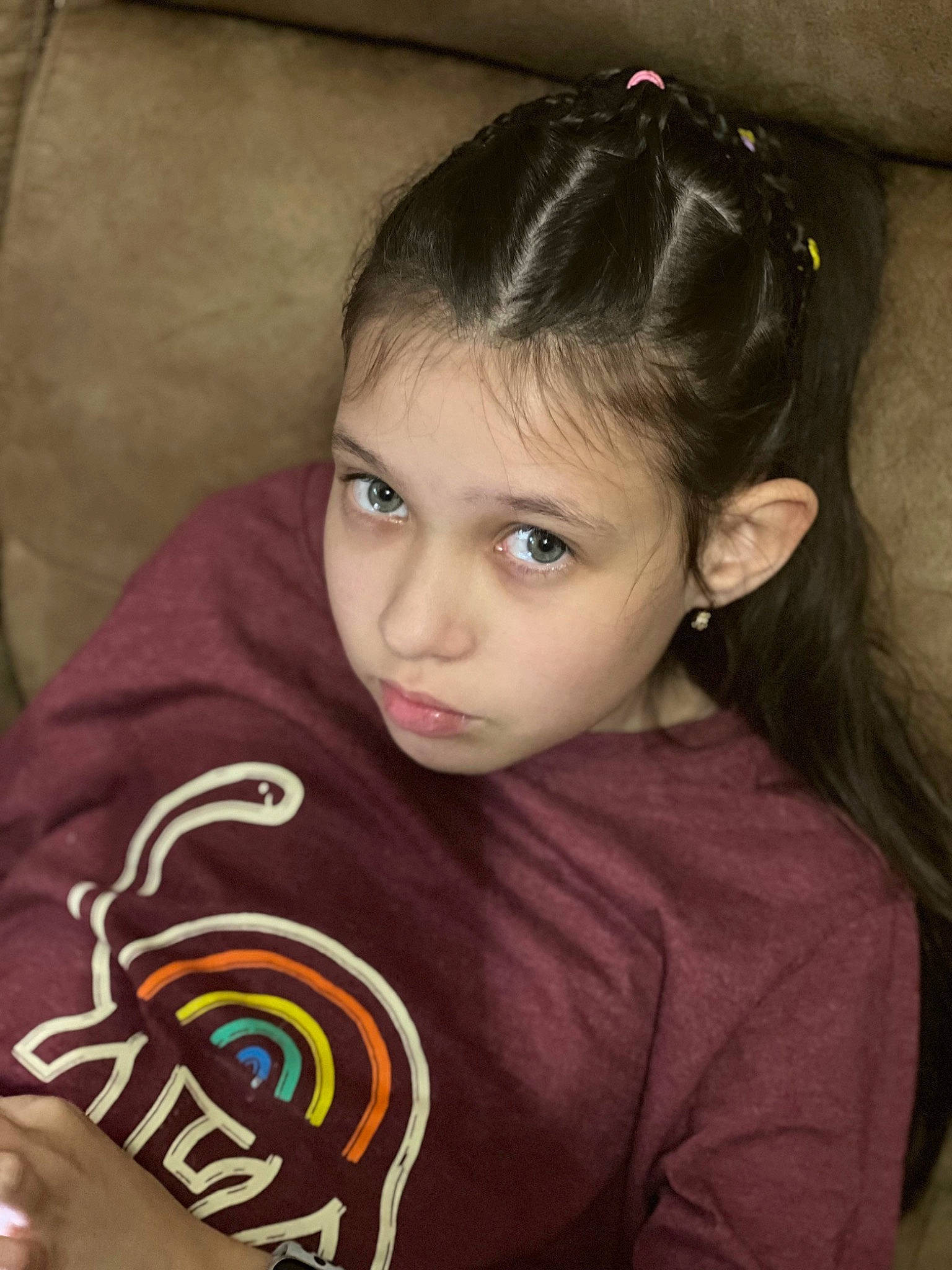 Veronika joined the competition — help win amazing prizes! cheek, chin, cool, ear, eye, eyelash, facial_expression, flash_photography, forehead, hairstyle, happy, head, human, iris, lollipop, neck, nose, person, skin, t_shirt