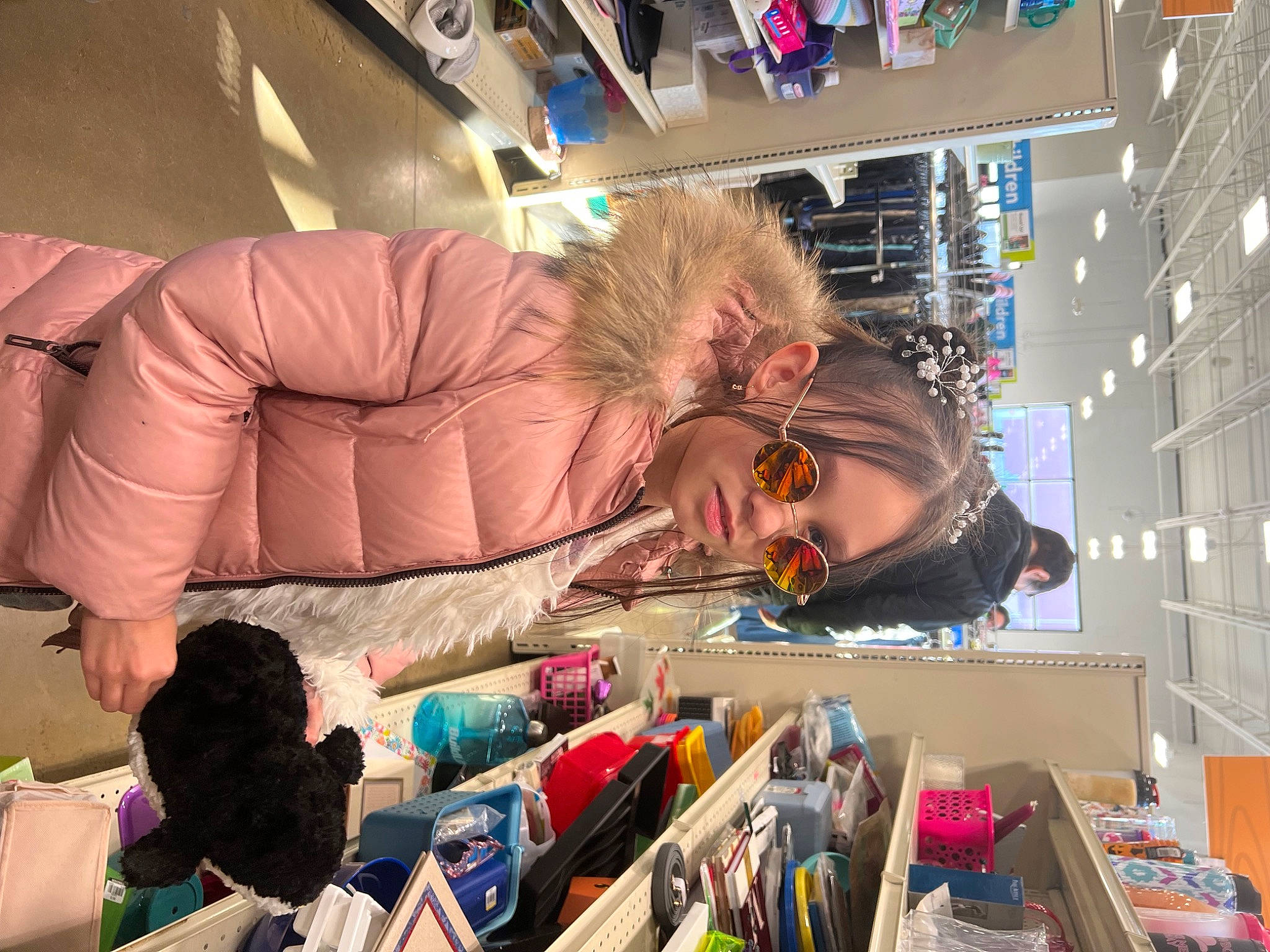 Veronika is registered to the contest to win money with this photo: box, collection, couch, customer, event, eyewear, fashion_design, fiction, fun, fur, machine, person, retail, room, suit, textile, toy, visual_arts