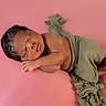 Daziyia is registered to the contest to win money with this photo: newborn, baby, sleeping, infant, wrapped, cloth, pink_background, peaceful, cute, portrait, soft, resting, small_hands, small_feet, studio_photo, closeup, calm, toddler, child, skin