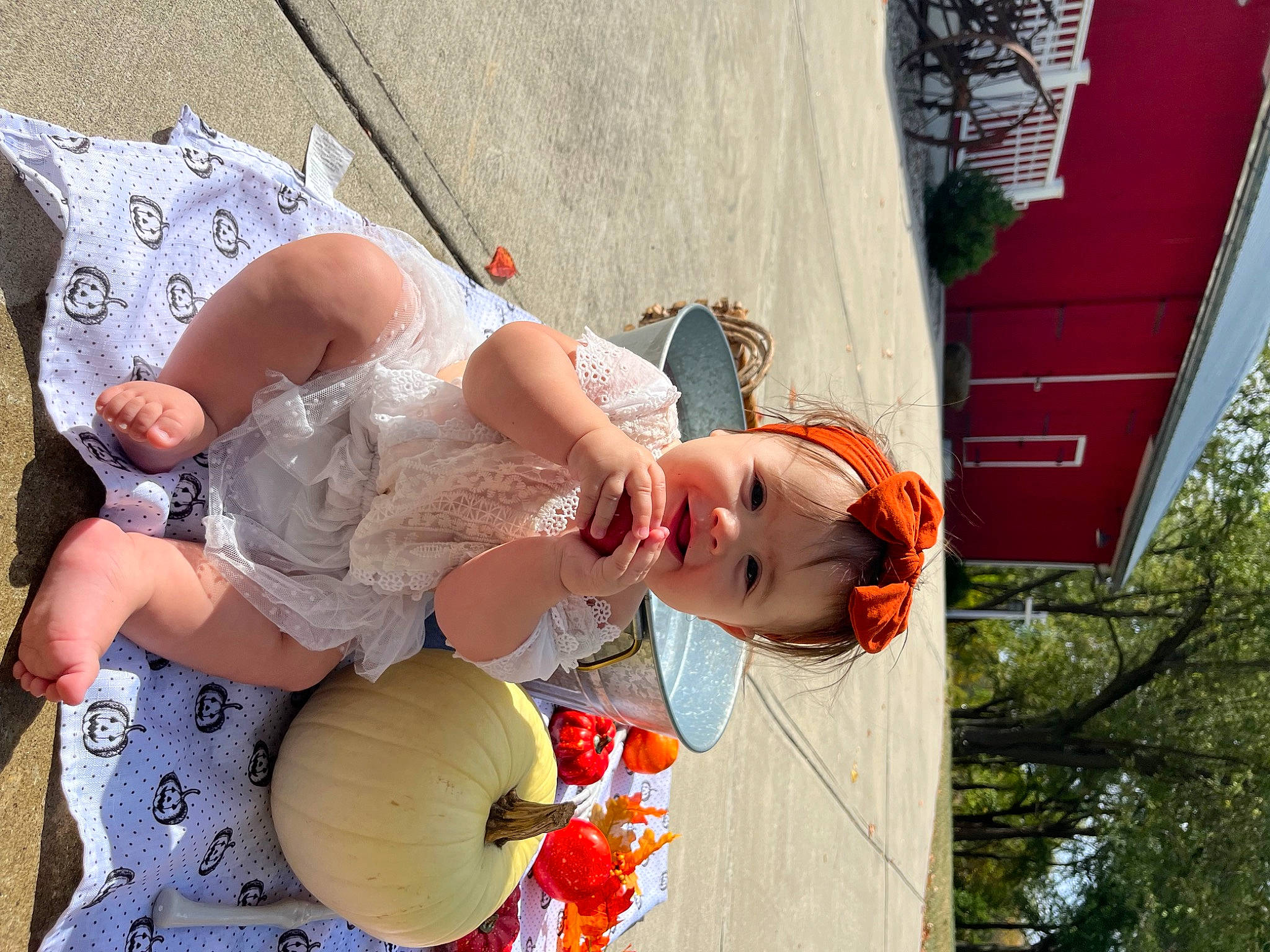 Brinley is registered to the contest to win money with this photo: baby, child, event, eyewear, fun, happy, hat, leisure, person, photograph, pink, plant, recreation, summer, sun_hat, toddler, tree, trunk, vacation, white