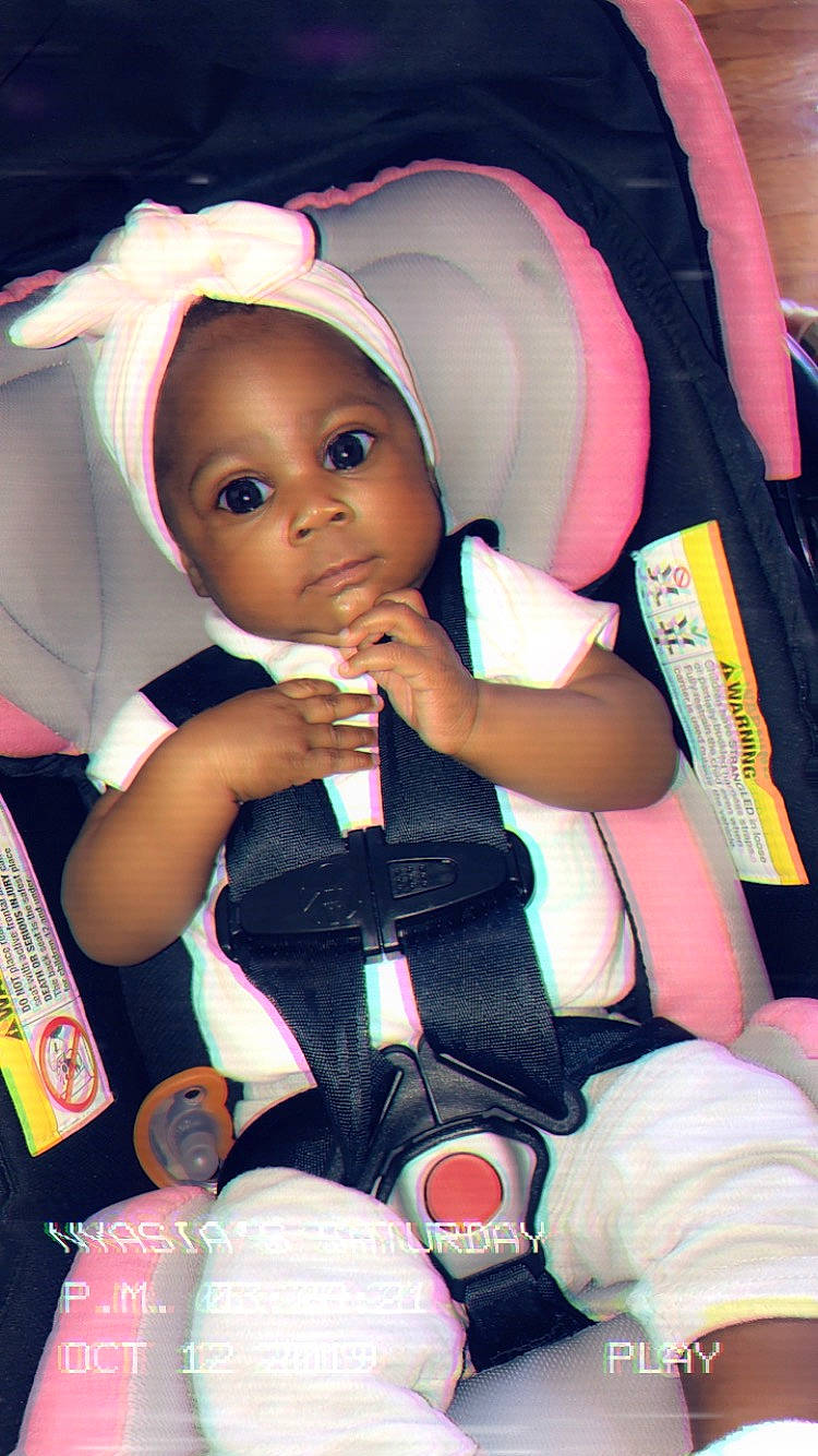 Nakayla joined the competition — help win amazing prizes! baby_products, car_seat, child, doll, person, pink, product, toddler, toy