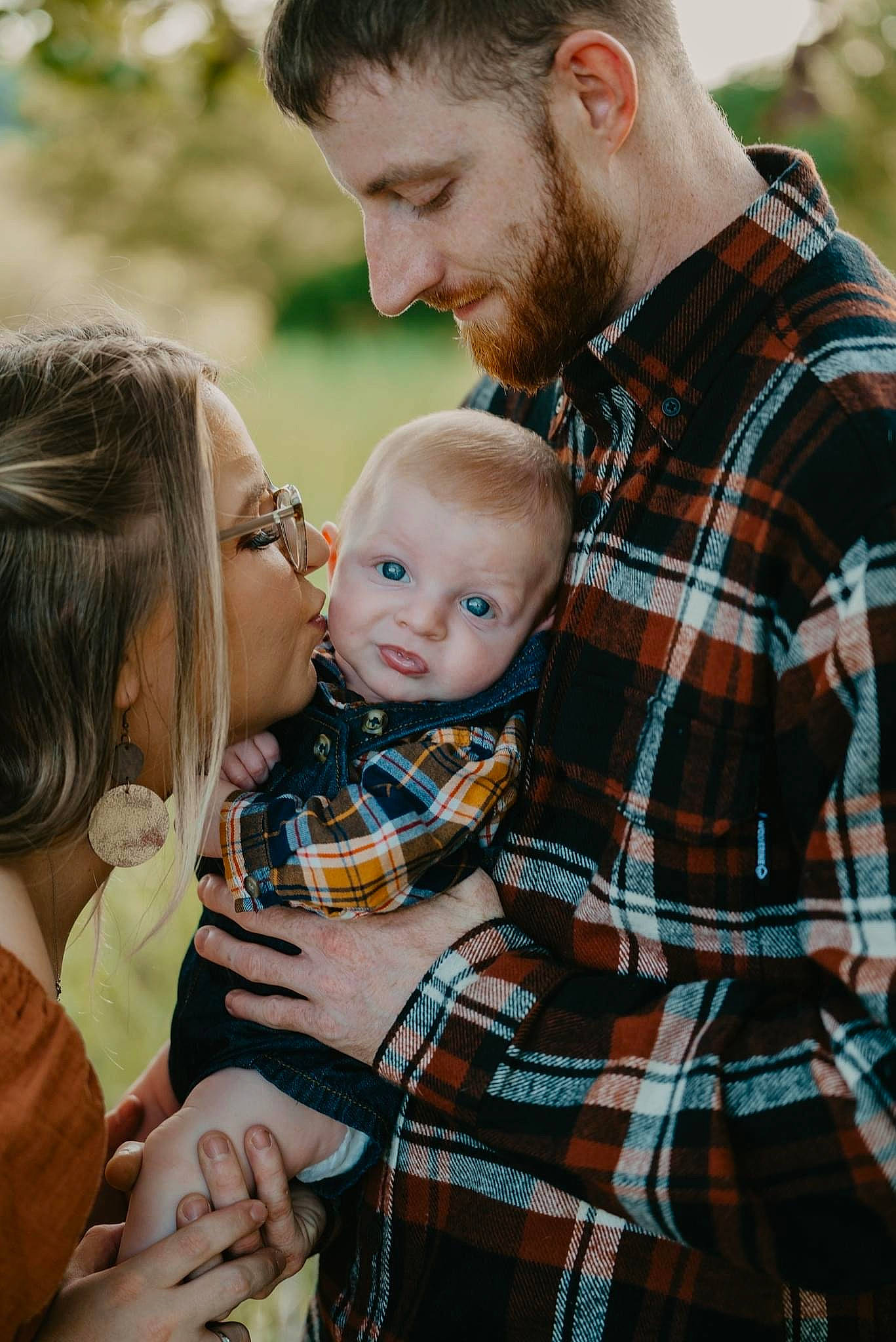 Karsyn Pryor is registered to the contest to win money with this photo: baby, child, event, fun, grass, happy, human_body, interaction, kiss, love, pattern, people_in_nature, person, plaid, portrait_photography, sitting, sleeve, smile, tartan, toddler